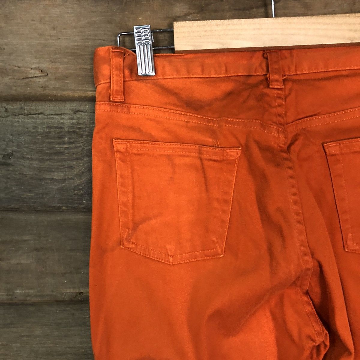 Japanese Brand Ru Jeans Orange Casual Pants #4644 Size US 28 / EU 44 - 12 Thumbnail