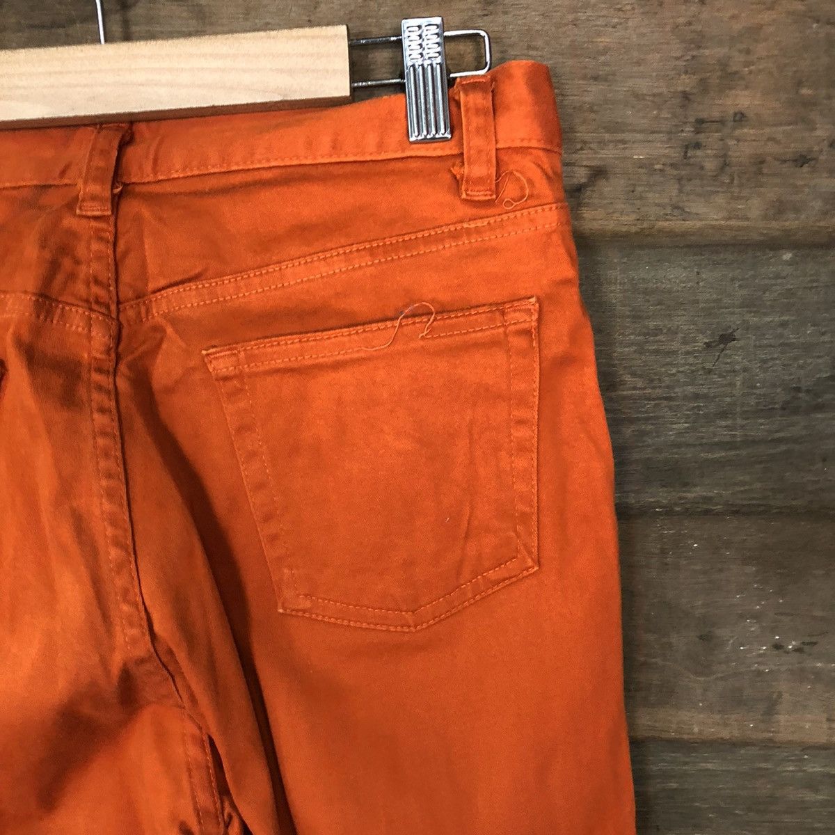 Japanese Brand Ru Jeans Orange Casual Pants #4644 Size US 28 / EU 44 - 13 Thumbnail