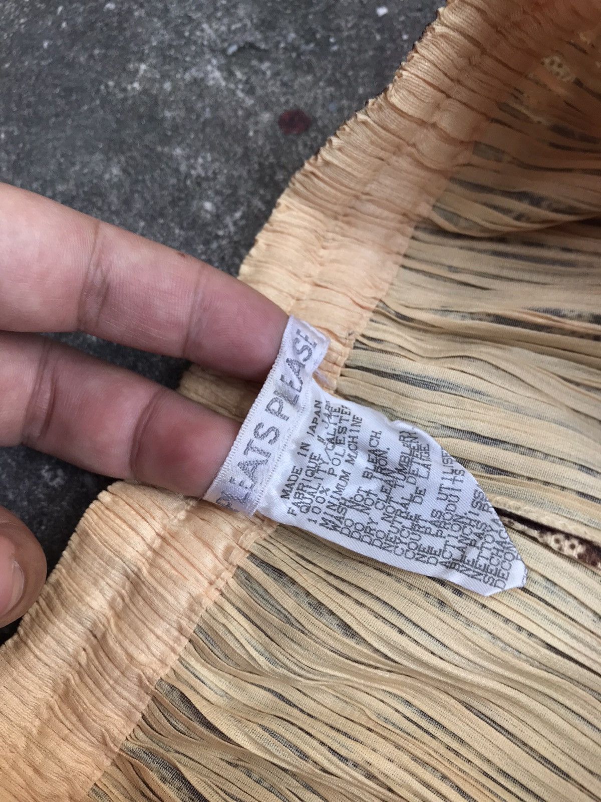 Homme Plisse Issey Miyake × Issey Miyake × Pleats Please Issey Miyake ❗️HEARING OFFER❗️RARE💥1997 Pleats Please By Issey Miyake Size 24" / US 00 / IT 34 - 6 Thumbnail