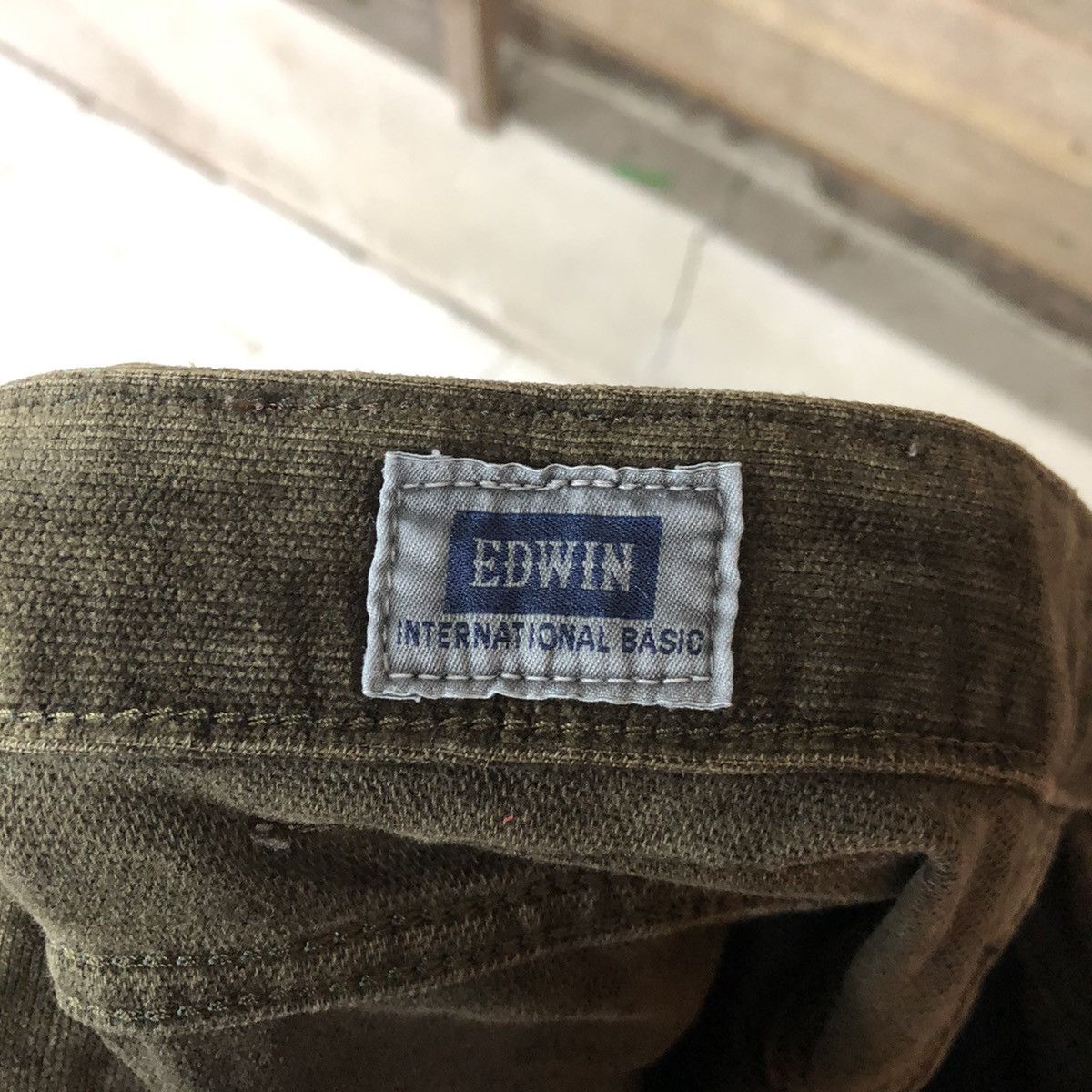 Edwin Edwin Conduroi Dark Green vintage Pants #6927 Size US 30 / EU 46 - 14 Thumbnail