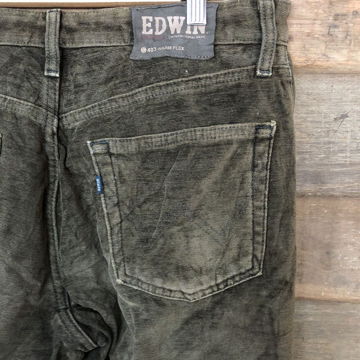 Edwin Edwin Conduroi Dark Green vintage Pants #6927 Size US 30 / EU 46 - 12 Thumbnail
