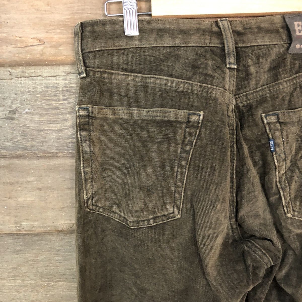 Edwin Edwin Conduroi Dark Green vintage Pants #6927 Size US 30 / EU 46 - 11 Thumbnail