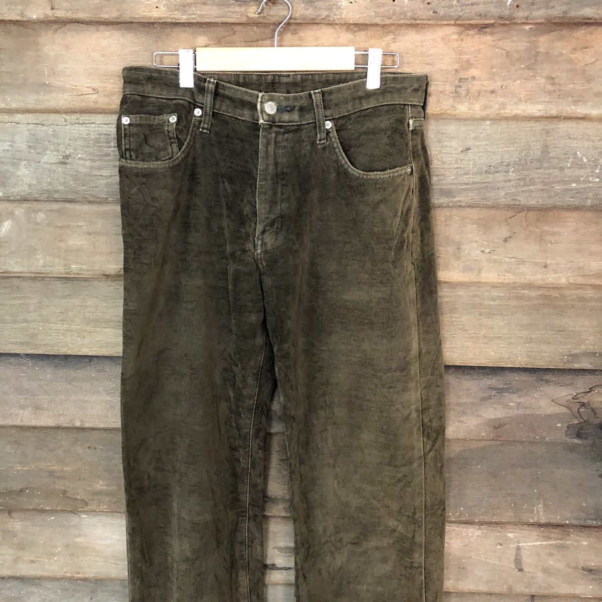 Edwin Edwin Conduroi Dark Green vintage Pants #6927 Size US 30 / EU 46 - 2 Thumbnail