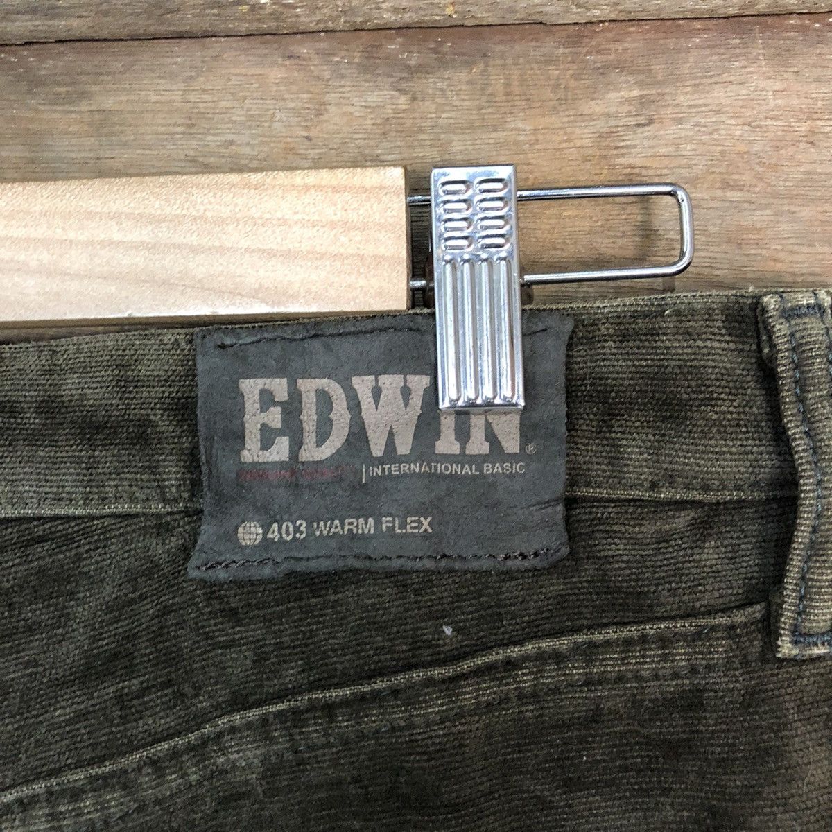 Edwin Edwin Conduroi Dark Green vintage Pants #6927 Size US 30 / EU 46 - 13 Thumbnail