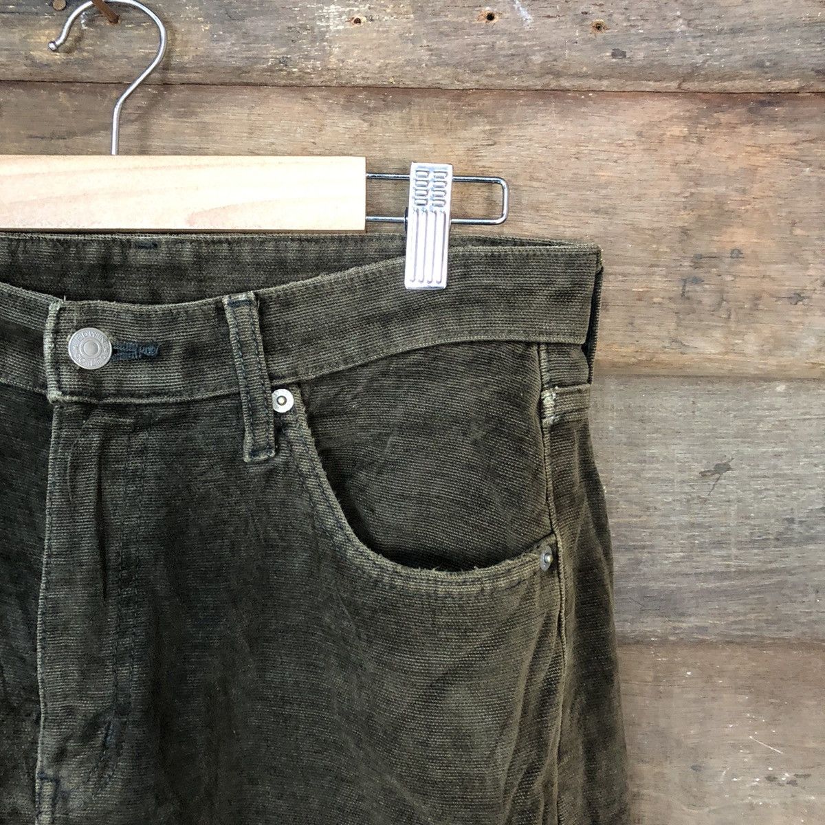 Edwin Edwin Conduroi Dark Green vintage Pants #6927 Size US 30 / EU 46 - 5 Thumbnail