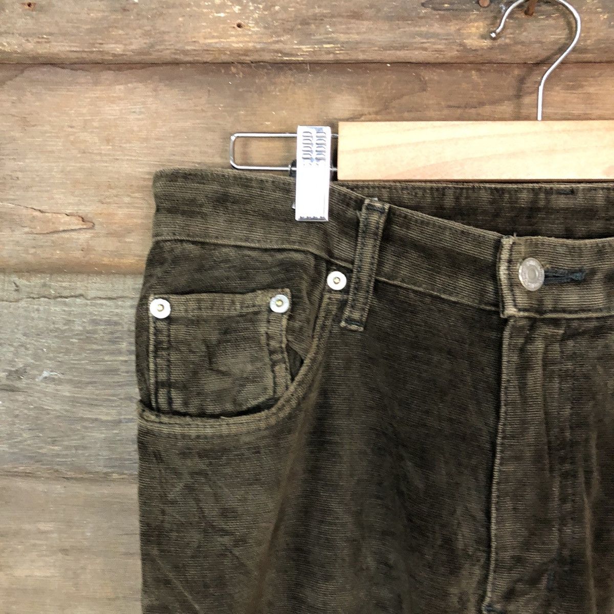 Edwin Edwin Conduroi Dark Green vintage Pants #6927 Size US 30 / EU 46 - 4 Thumbnail