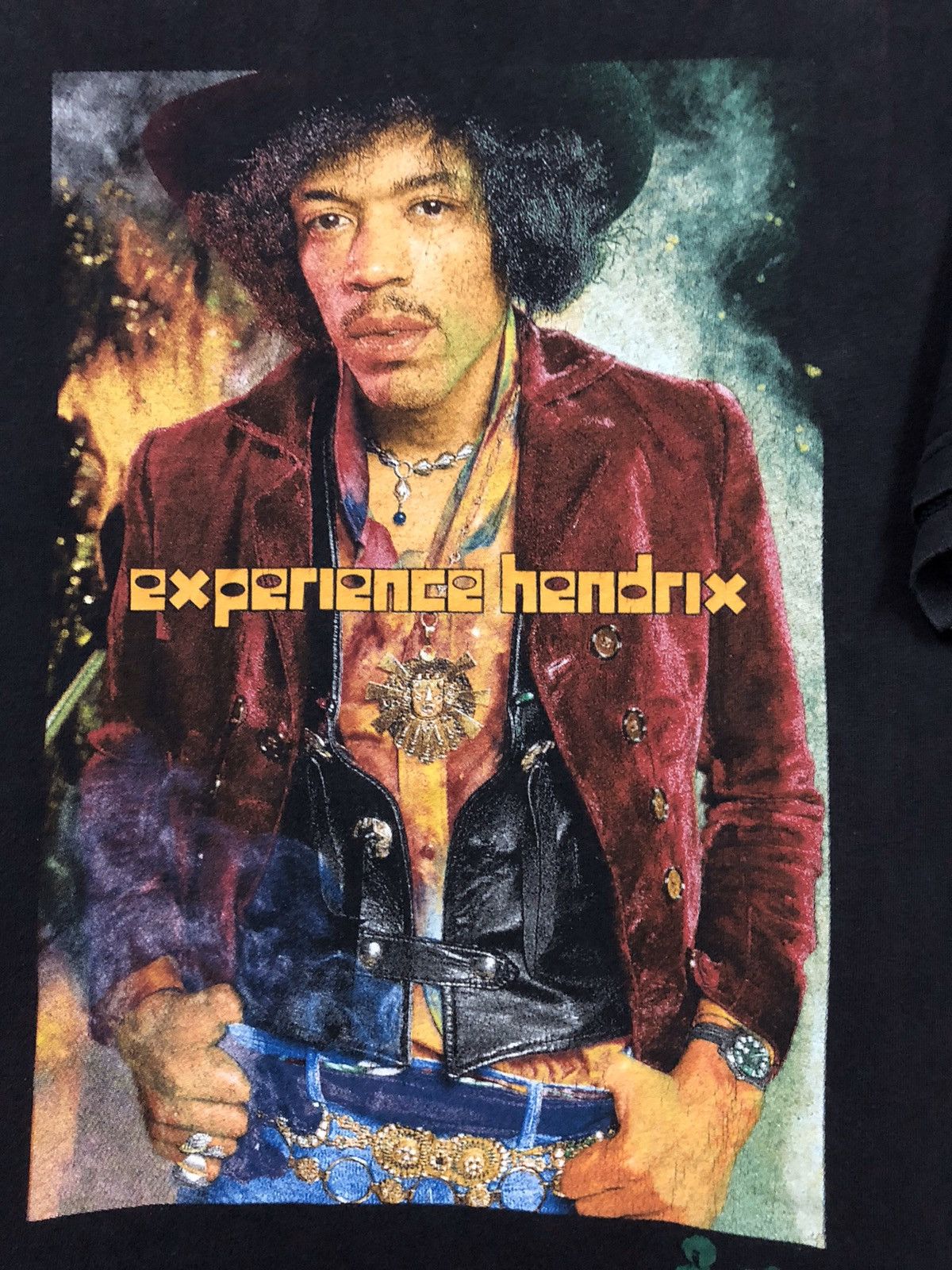 Band Tees Vintage 1998 Jimi Hendrix Experience By Winterland Shirt Size US XL / EU 56 / 4 - 2 Thumbnail
