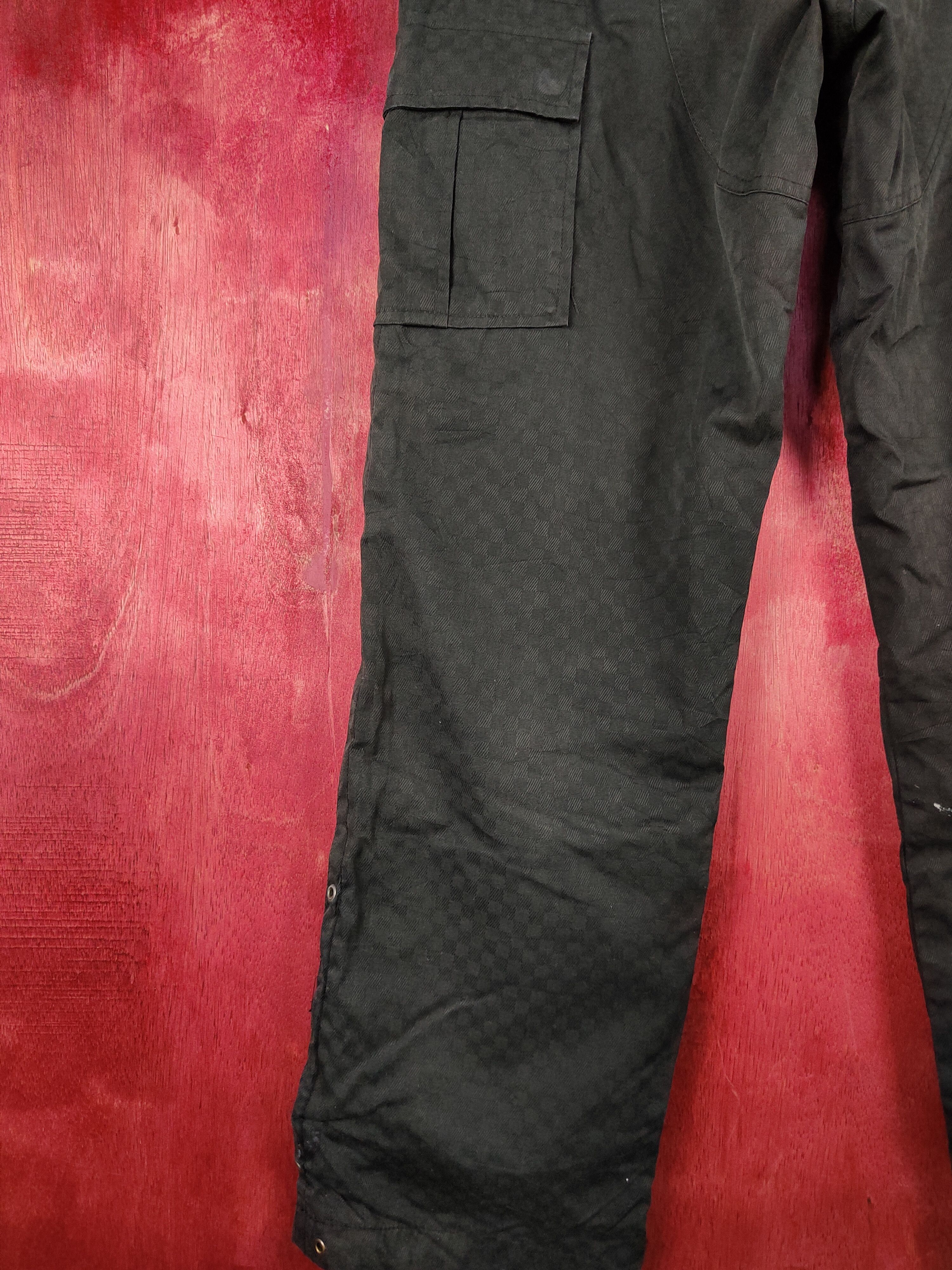 Japanese Brand Power To The People Black hiking track Pants #4839 Size US 31 - 13 Thumbnail