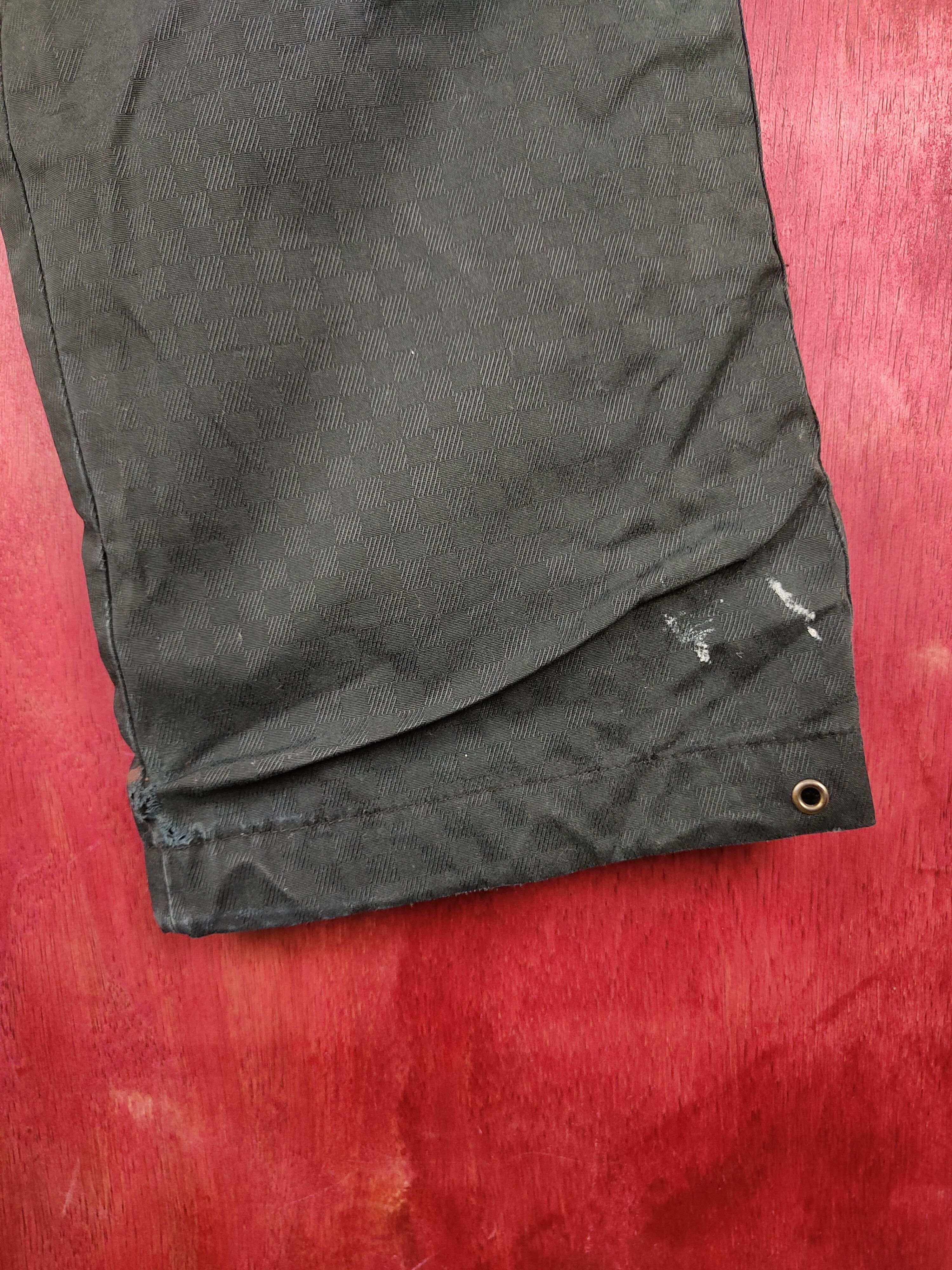 Japanese Brand Power To The People Black hiking track Pants #4839 Size US 31 - 8 Thumbnail