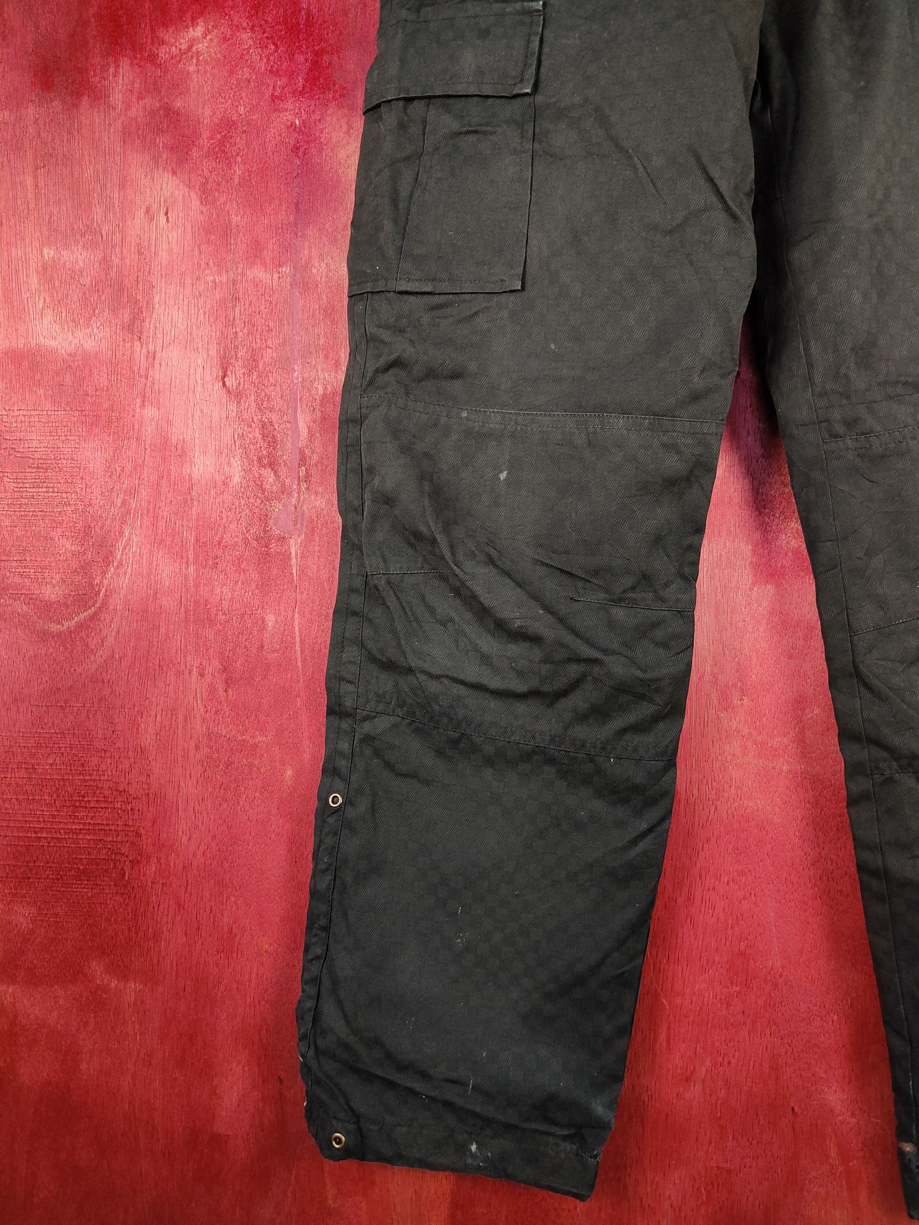 Japanese Brand Power To The People Black hiking track Pants #4839 Size US 31 - 4 Thumbnail