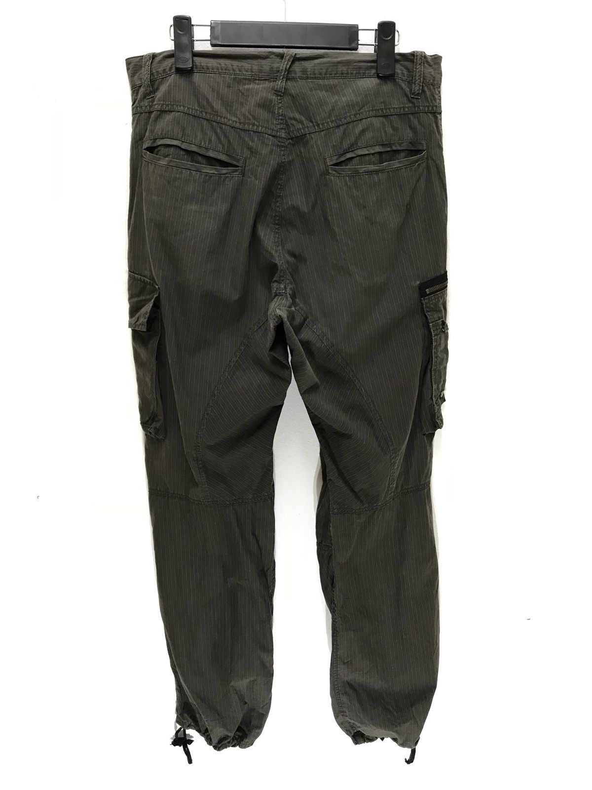 Japanese Brand PPFM Cargo Pant Pinstriped Military Regular Balloon Size US 32 / EU 48 - 9 Thumbnail