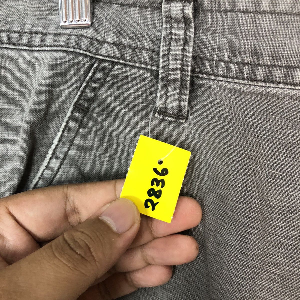 Japanese Brand Uniqlo faded Grey multipocket tactical Cargo Pants #2836 Size US 31 - 10 Thumbnail