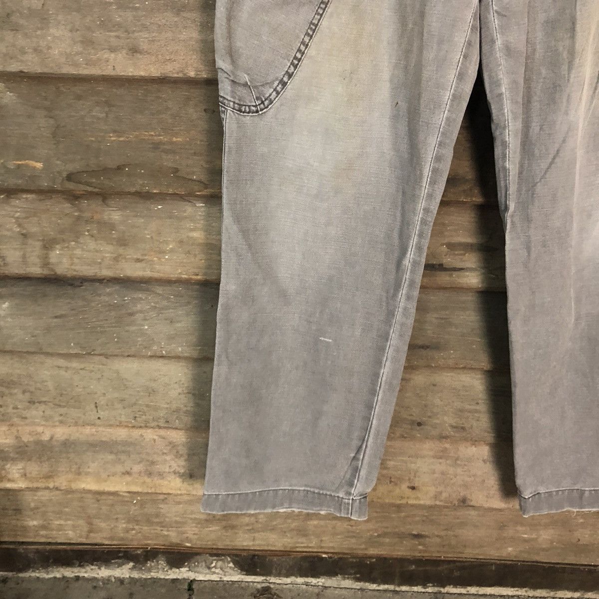 Japanese Brand Uniqlo faded Grey multipocket tactical Cargo Pants #2836 Size US 31 - 8 Thumbnail