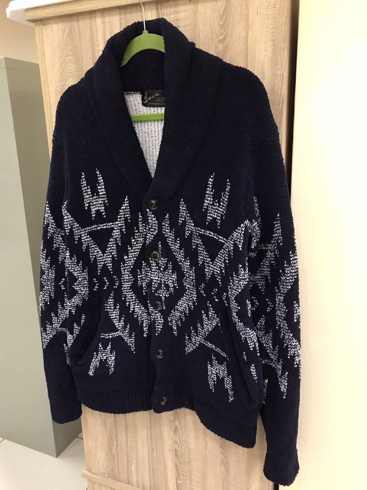 Japanese Brand Joan Nice Wool Button Up Cardigan Size US M / EU 48-50 / 2 - 10 Thumbnail