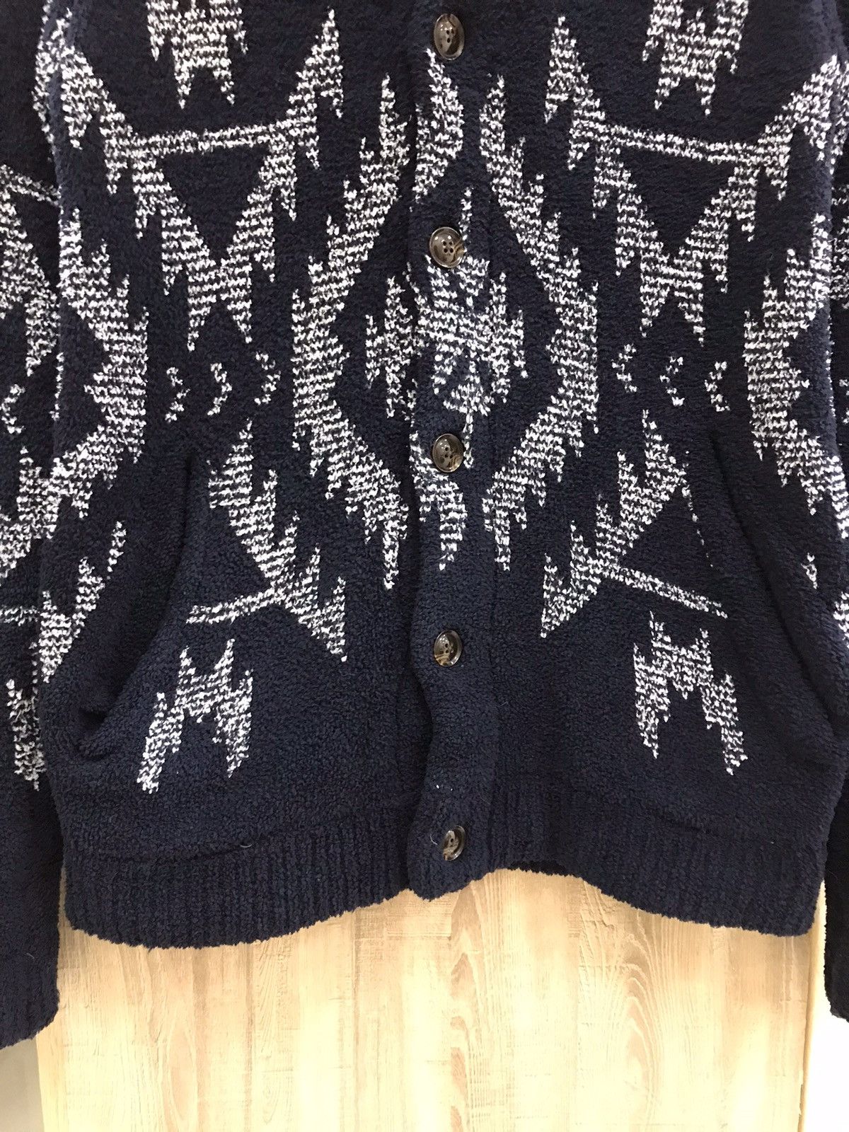 Japanese Brand Joan Nice Wool Button Up Cardigan Size US M / EU 48-50 / 2 - 8 Thumbnail