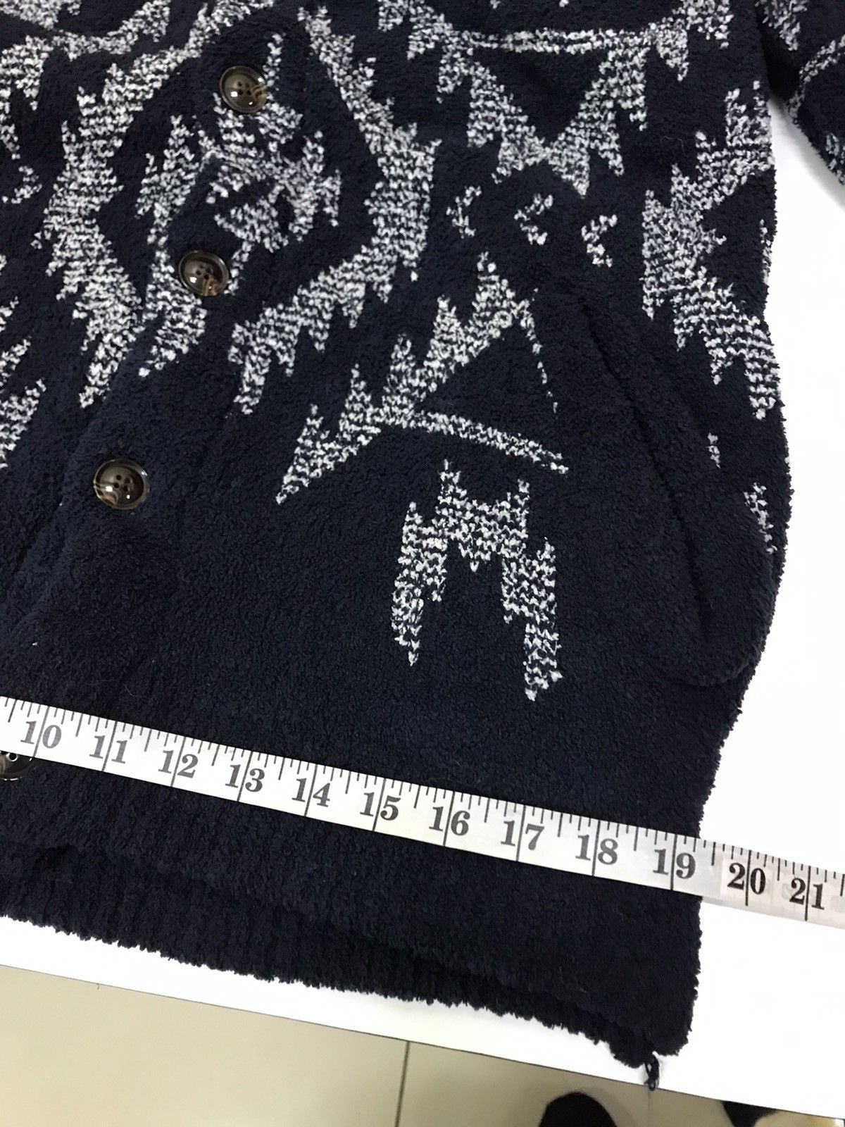 Japanese Brand Joan Nice Wool Button Up Cardigan Size US M / EU 48-50 / 2 - 19 Thumbnail