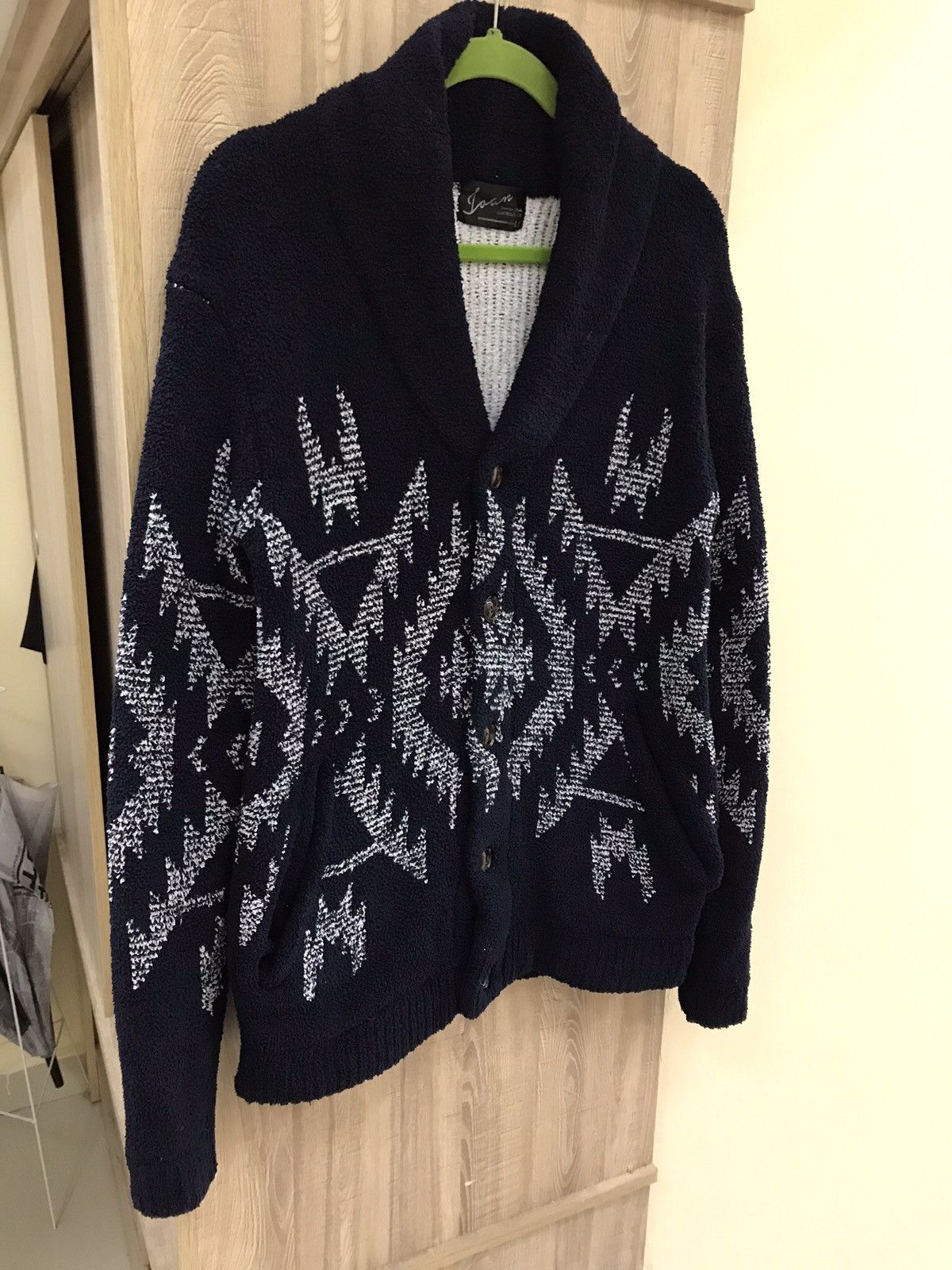 Japanese Brand Joan Nice Wool Button Up Cardigan Size US M / EU 48-50 / 2 - 9 Thumbnail