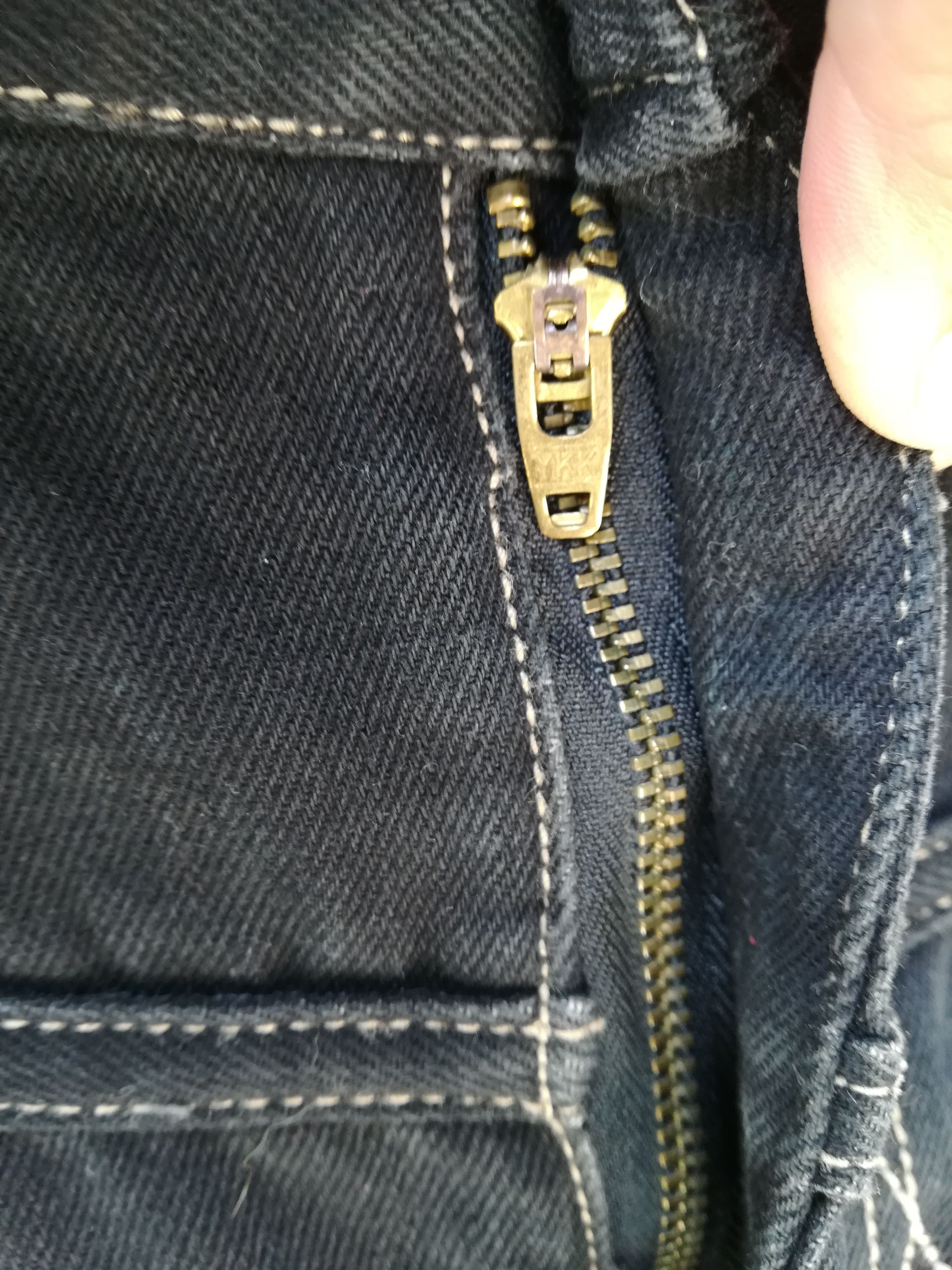 Japanese Brand PPFM Bondage Pants Denim Jeans Punk Design Size US 35 - 5 Thumbnail