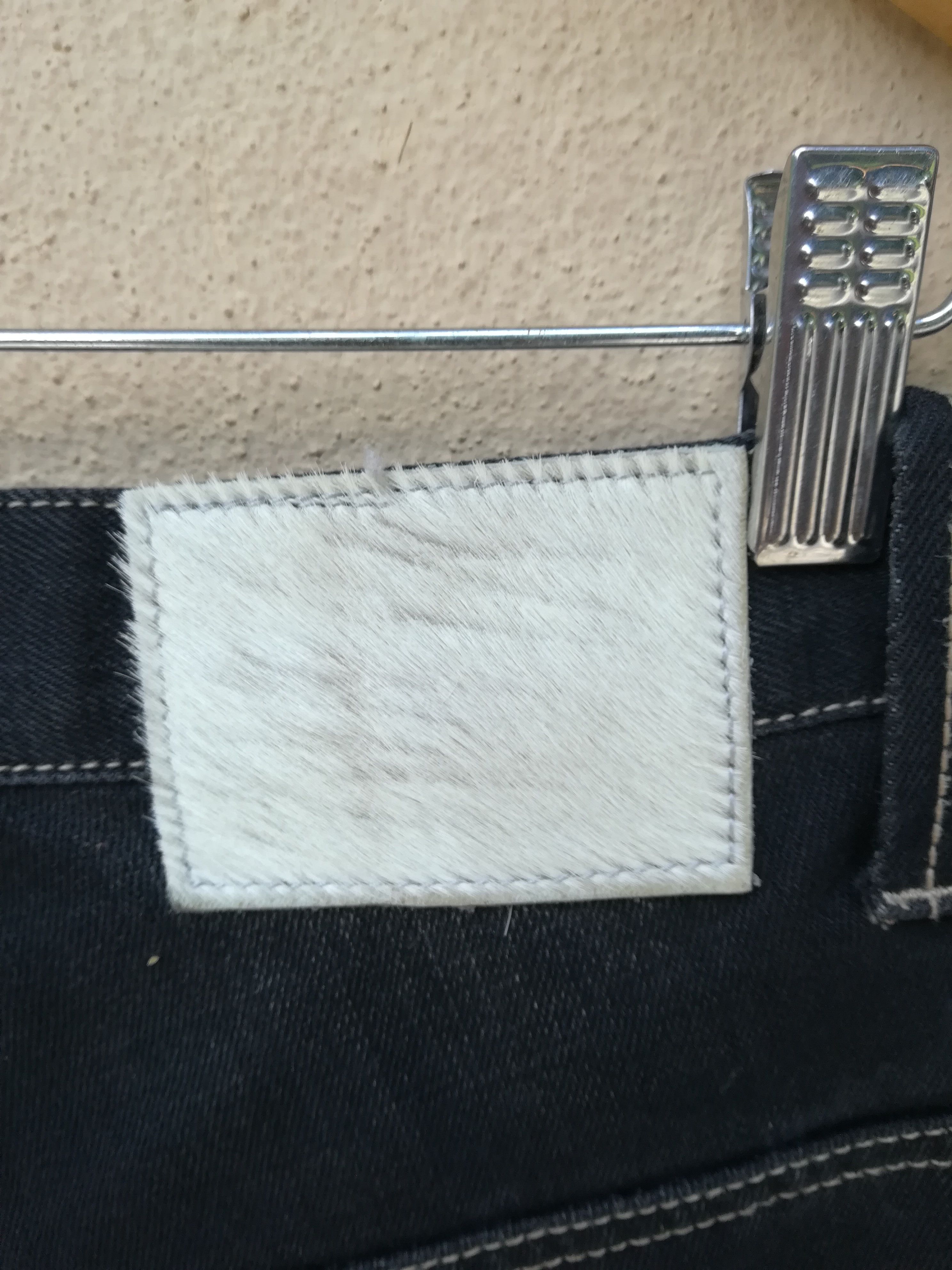 Japanese Brand PPFM Bondage Pants Denim Jeans Punk Design Size US 35 - 11 Thumbnail