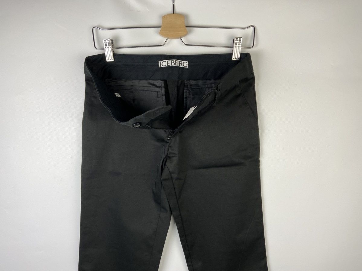 Iceberg Iceberg slim-fit trousers cotton black Size US 26 / EU 42 - 2 Thumbnail