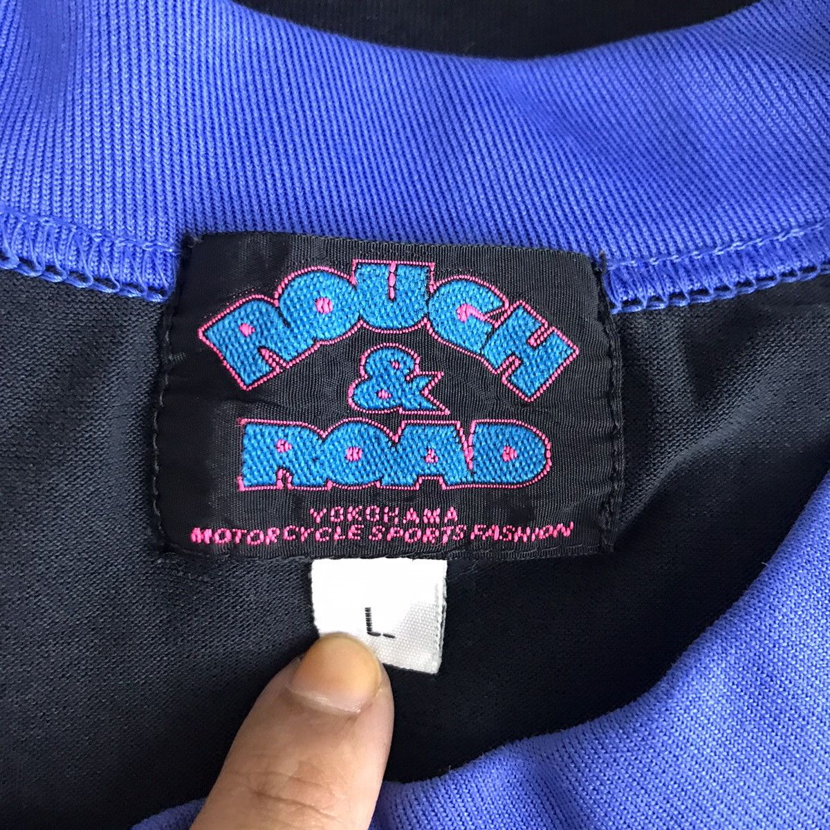 Vintage Vtg ROUGH & ROAD Yokohama Motorcycle Motocross SportsT-shirt Size US L / EU 52-54 / 3 - 5 Thumbnail