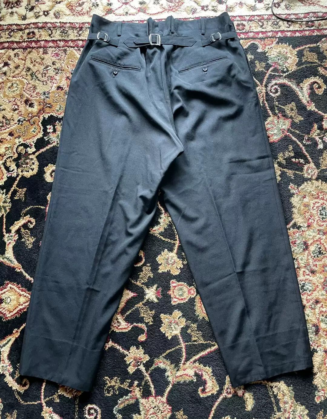 Yohji Yamamoto Yohji Yamamoto Adjustable Waist Suit Pants Size US 32 / EU 48 - 3 Thumbnail