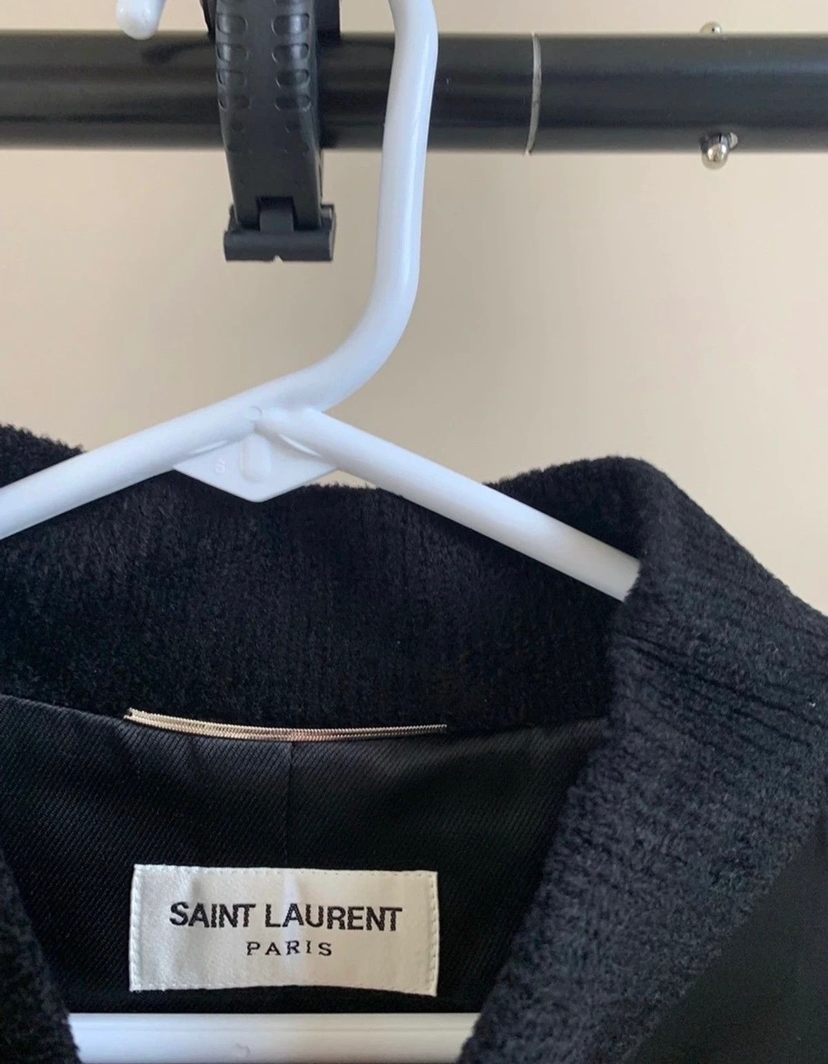 Saint Laurent Paris Card Print Bomber Jacket Size US M / EU 48-50 / 2 - 4 Thumbnail