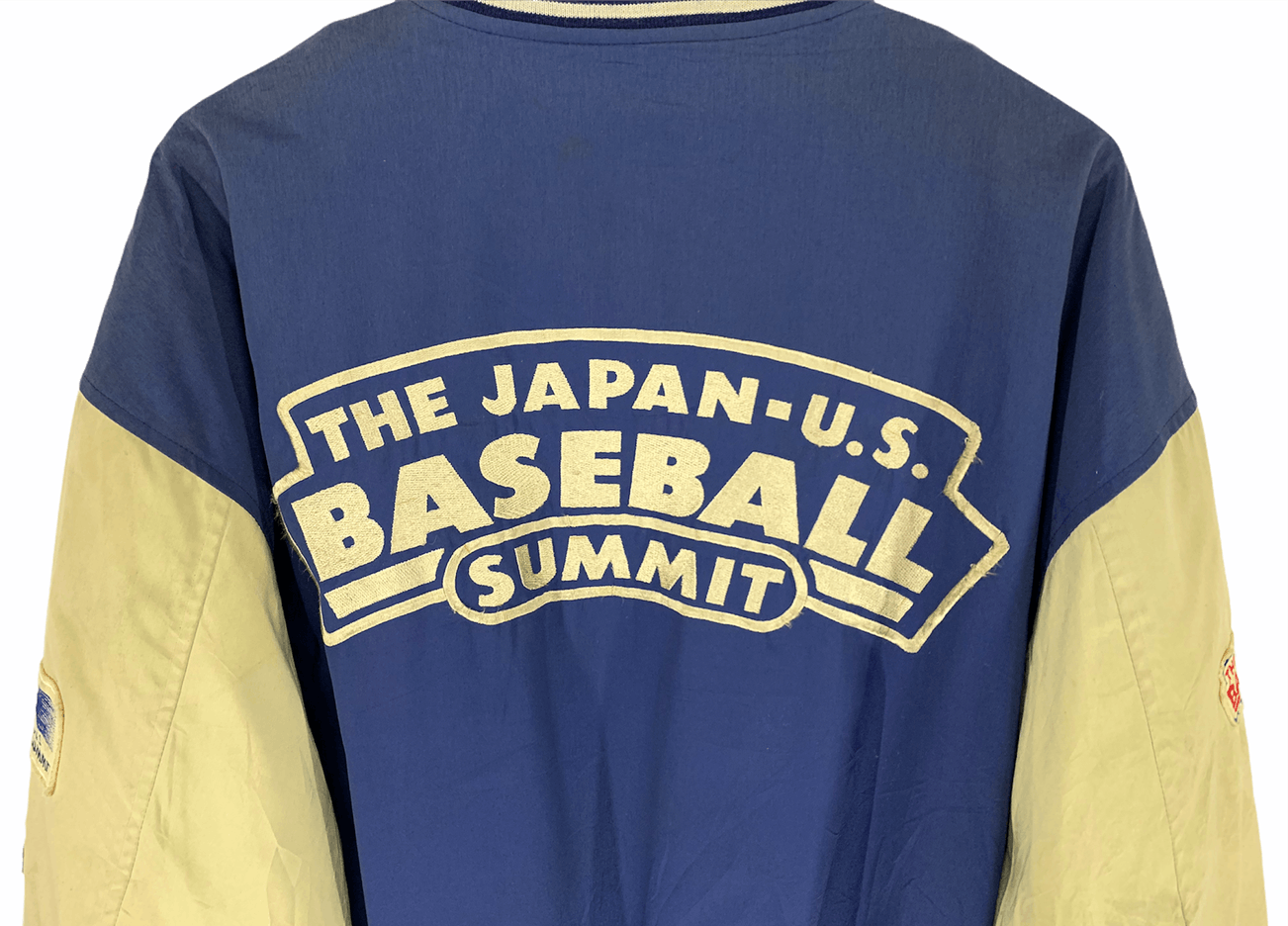 MLB × Starter × Vintage 1989 The Japan US baseball summit embroidery logo jacket Size US L / EU 52-54 / 3 - 5 Thumbnail