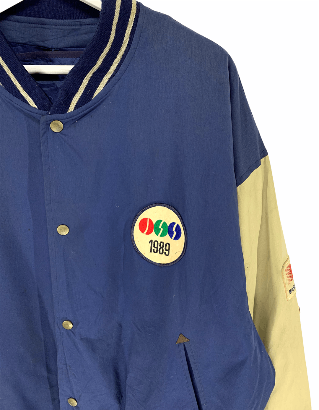 MLB × Starter × Vintage 1989 The Japan US baseball summit embroidery logo jacket Size US L / EU 52-54 / 3 - 4 Thumbnail