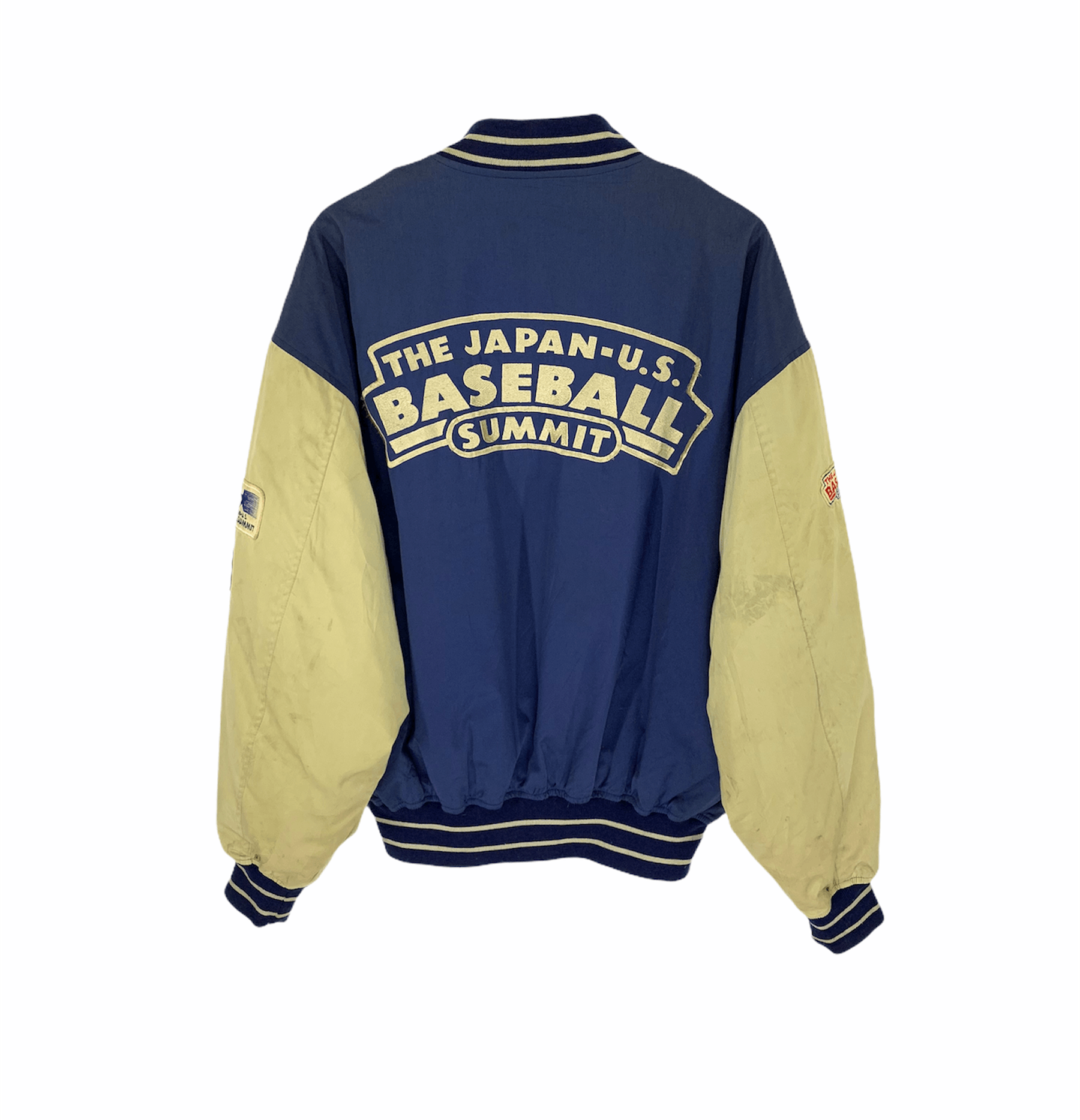 MLB × Starter × Vintage 1989 The Japan US baseball summit embroidery logo jacket Size US L / EU 52-54 / 3 - 1 Thumbnail