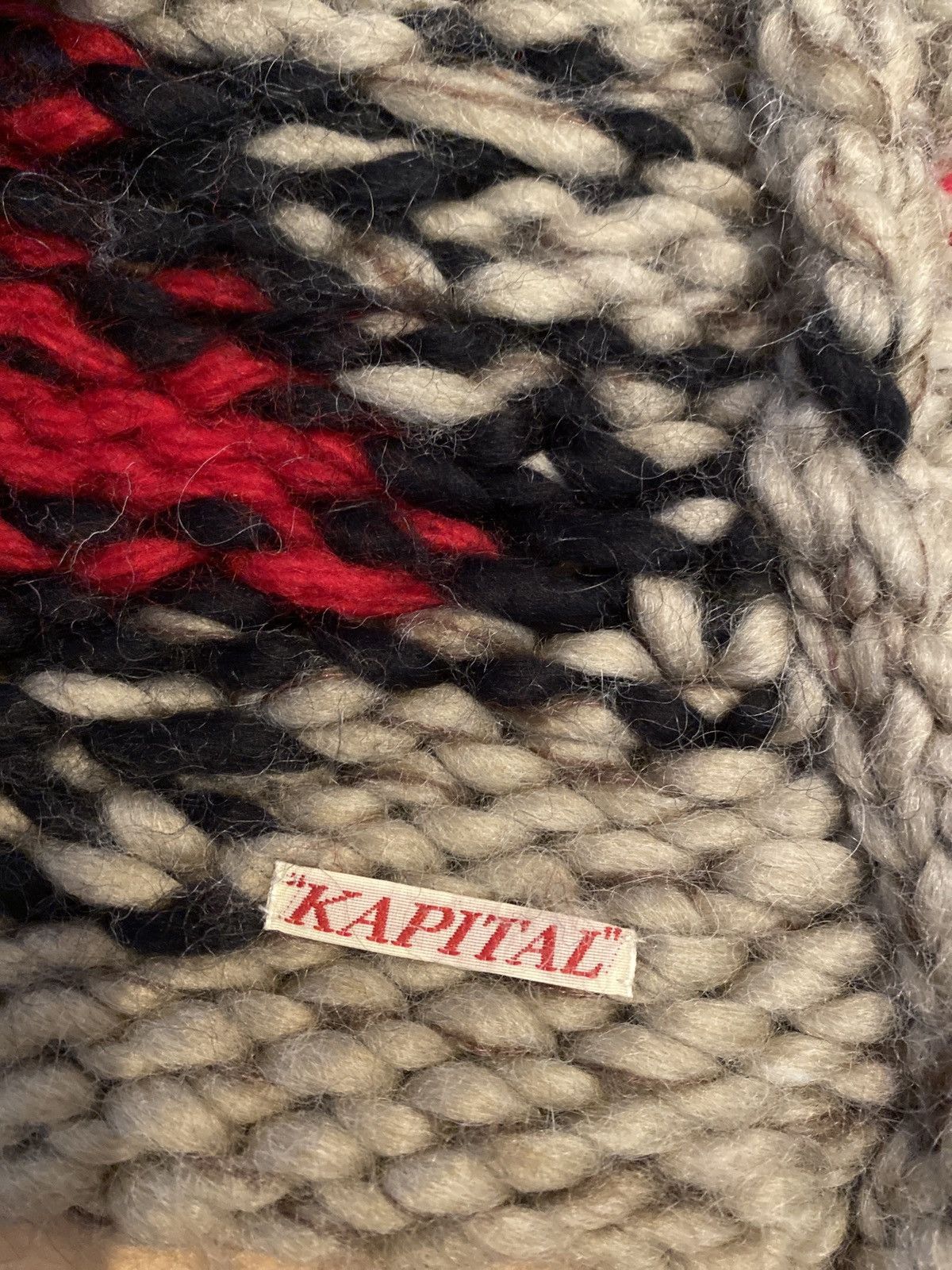Kapital × Kapital Kountry Kapital handed knit hood Size ONE SIZE - 8 Thumbnail