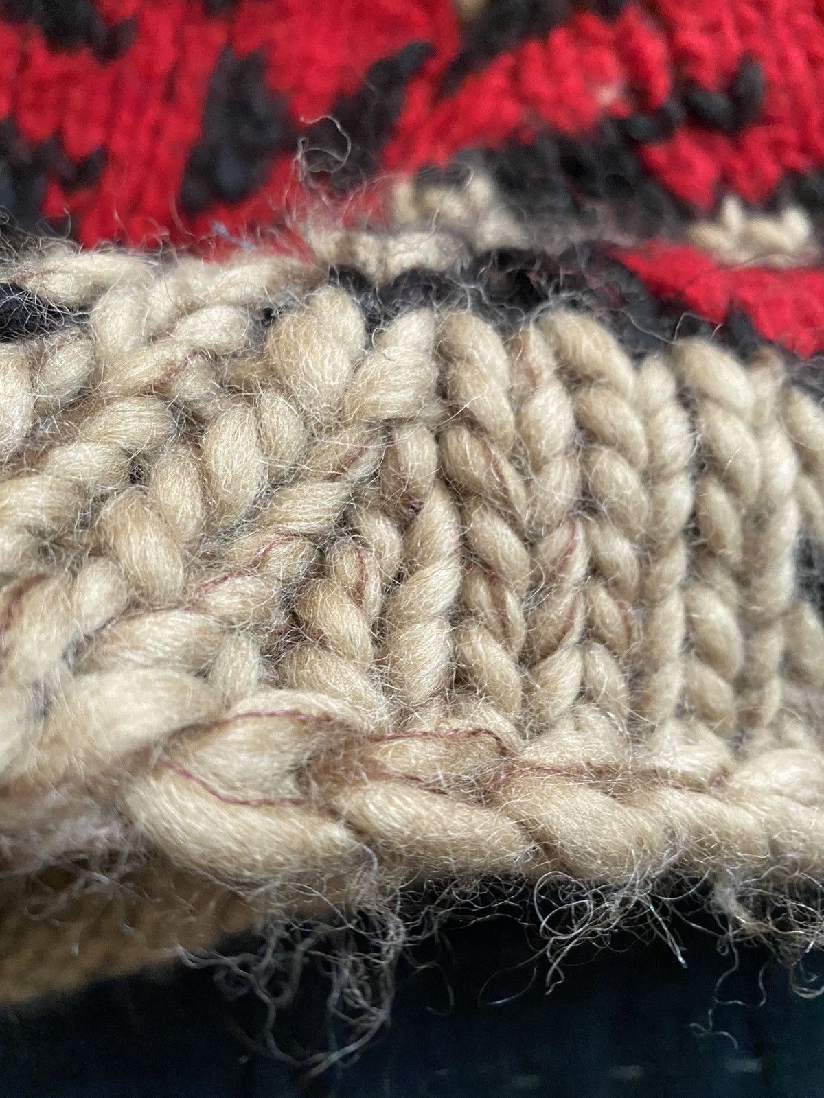 Kapital × Kapital Kountry Kapital handed knit hood Size ONE SIZE - 6 Thumbnail
