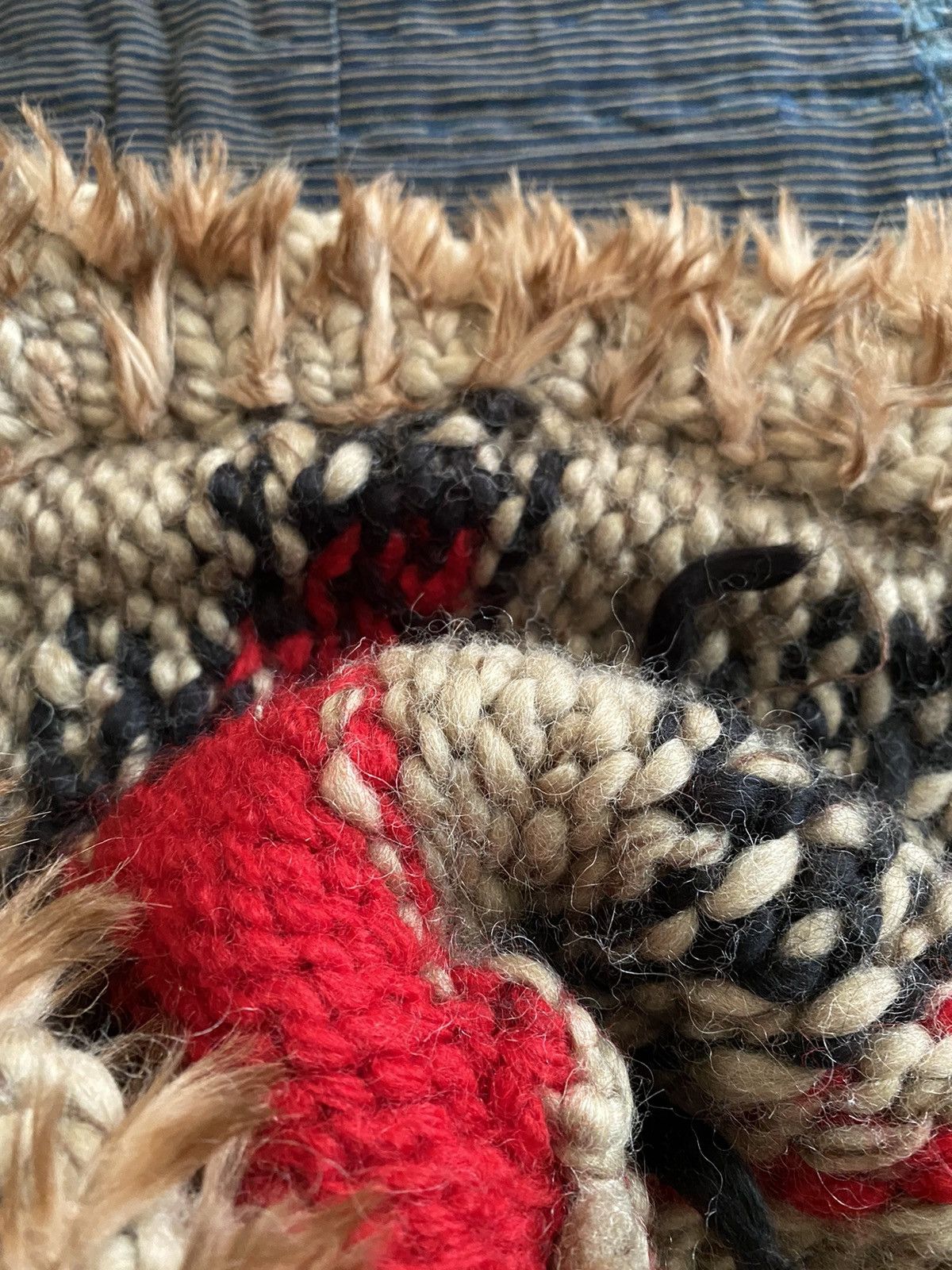 Kapital × Kapital Kountry Kapital handed knit hood Size ONE SIZE - 7 Thumbnail