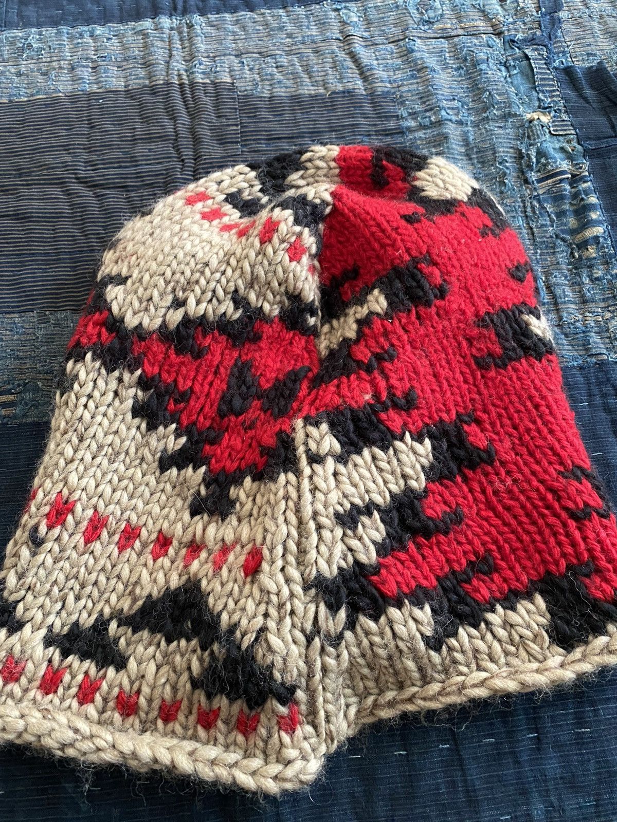 Kapital × Kapital Kountry Kapital handed knit hood Size ONE SIZE - 5 Thumbnail