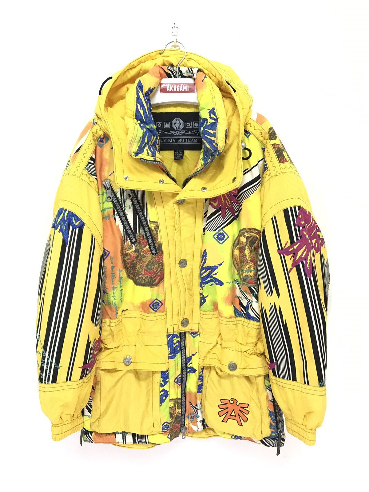 Asics Asics Austrian Ski Team Skiwear Jacket Multi Colourway Size US M / EU 48-50 / 2 - 1 Thumbnail