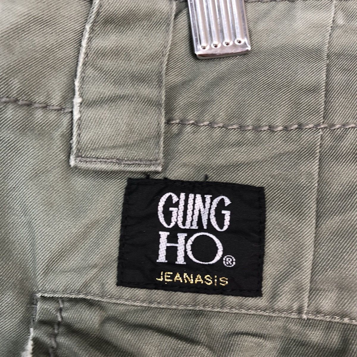 Japanese Brand DLL Jeanasis Grey utility Multipocket Cargo Pants #c663 Size US 28 / EU 44 - 10 Thumbnail