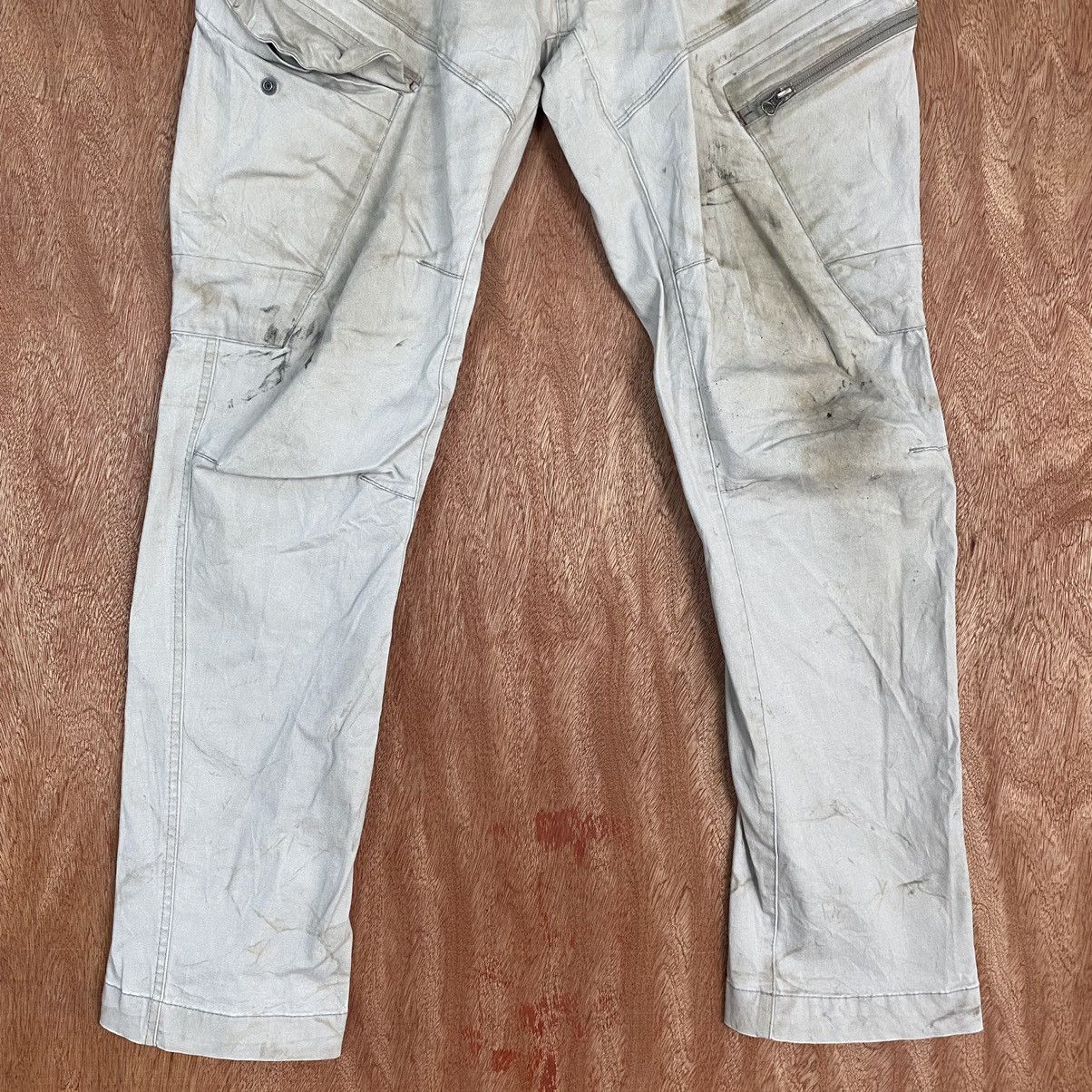 Japanese Brand DL Xebec dirty painter ripped Multipocket Cargo Pants#c777 Size US 33 - 3 Thumbnail