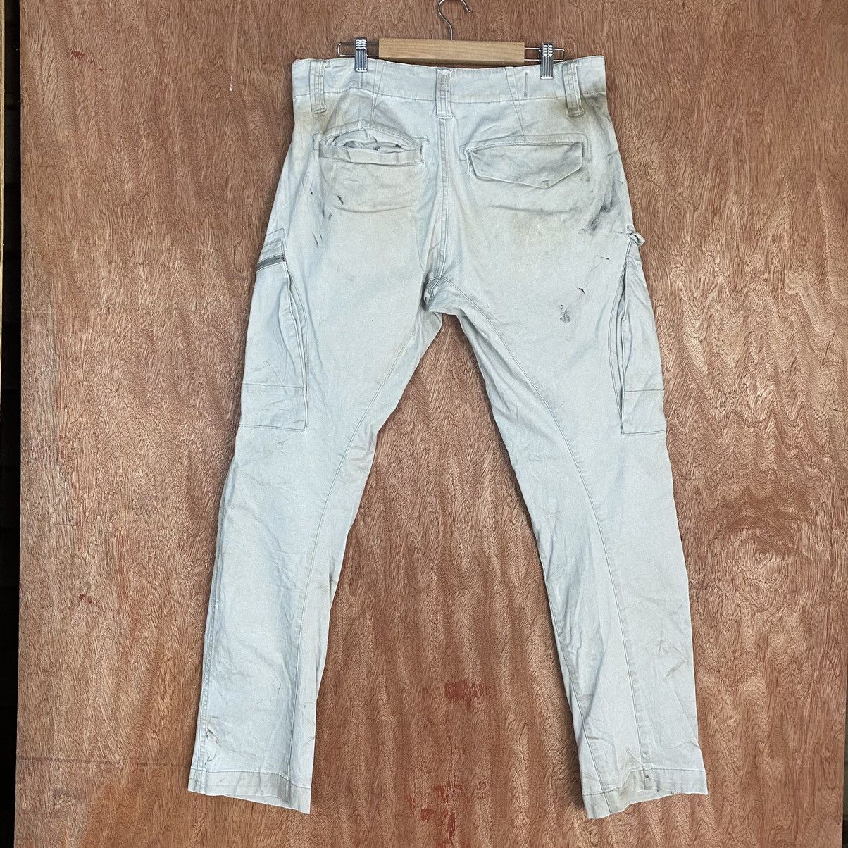 Japanese Brand DL Xebec dirty painter ripped Multipocket Cargo Pants#c777 Size US 33 - 11 Thumbnail