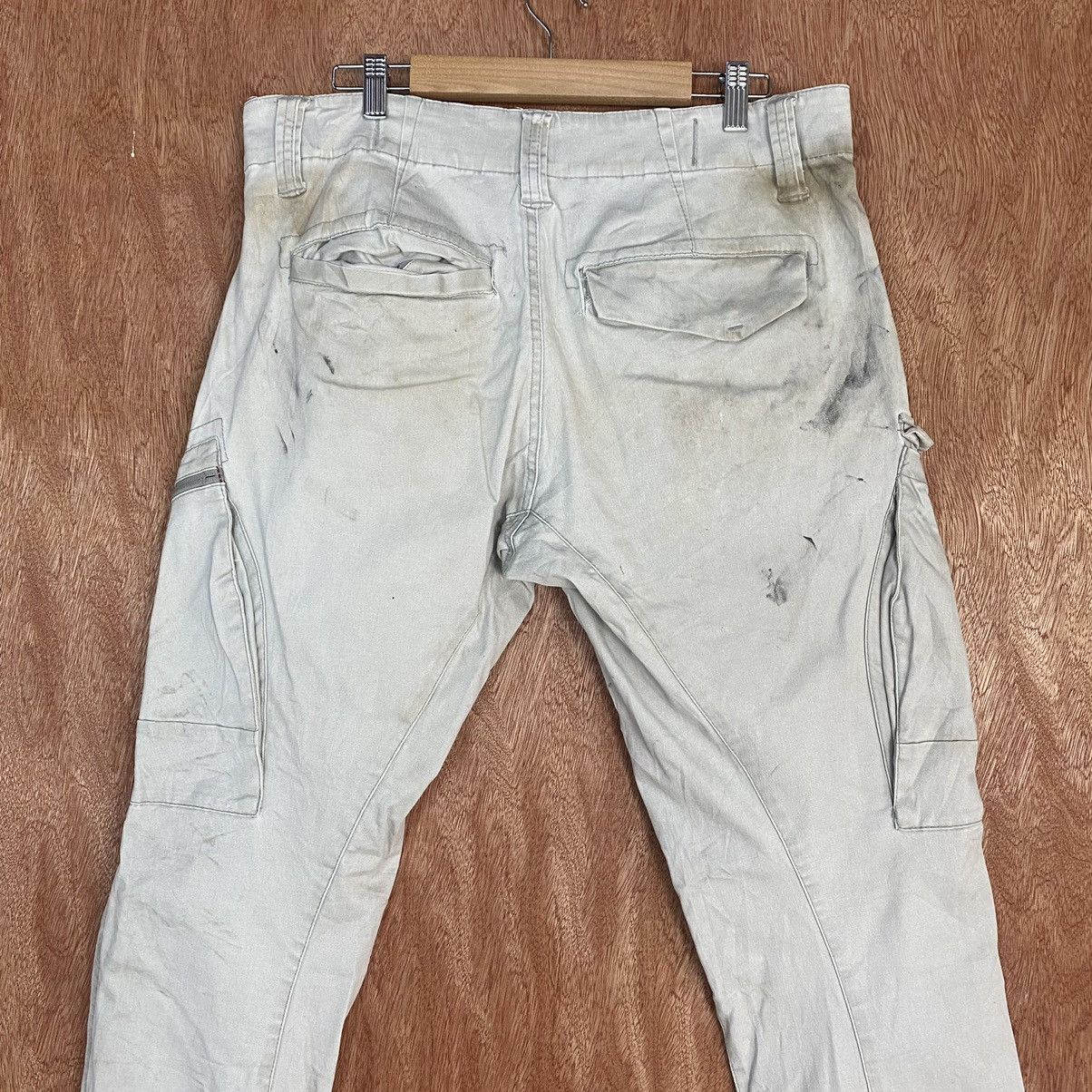 Japanese Brand DL Xebec dirty painter ripped Multipocket Cargo Pants#c777 Size US 33 - 12 Thumbnail