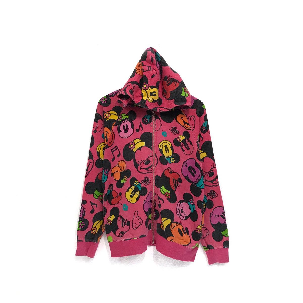Cartoon Network × Disney × Mickey Mouse Vintage Disney Mickey Mouse Hoodie Sweatshirt Full Print Size US M / EU 48-50 / 2 - 1 Thumbnail