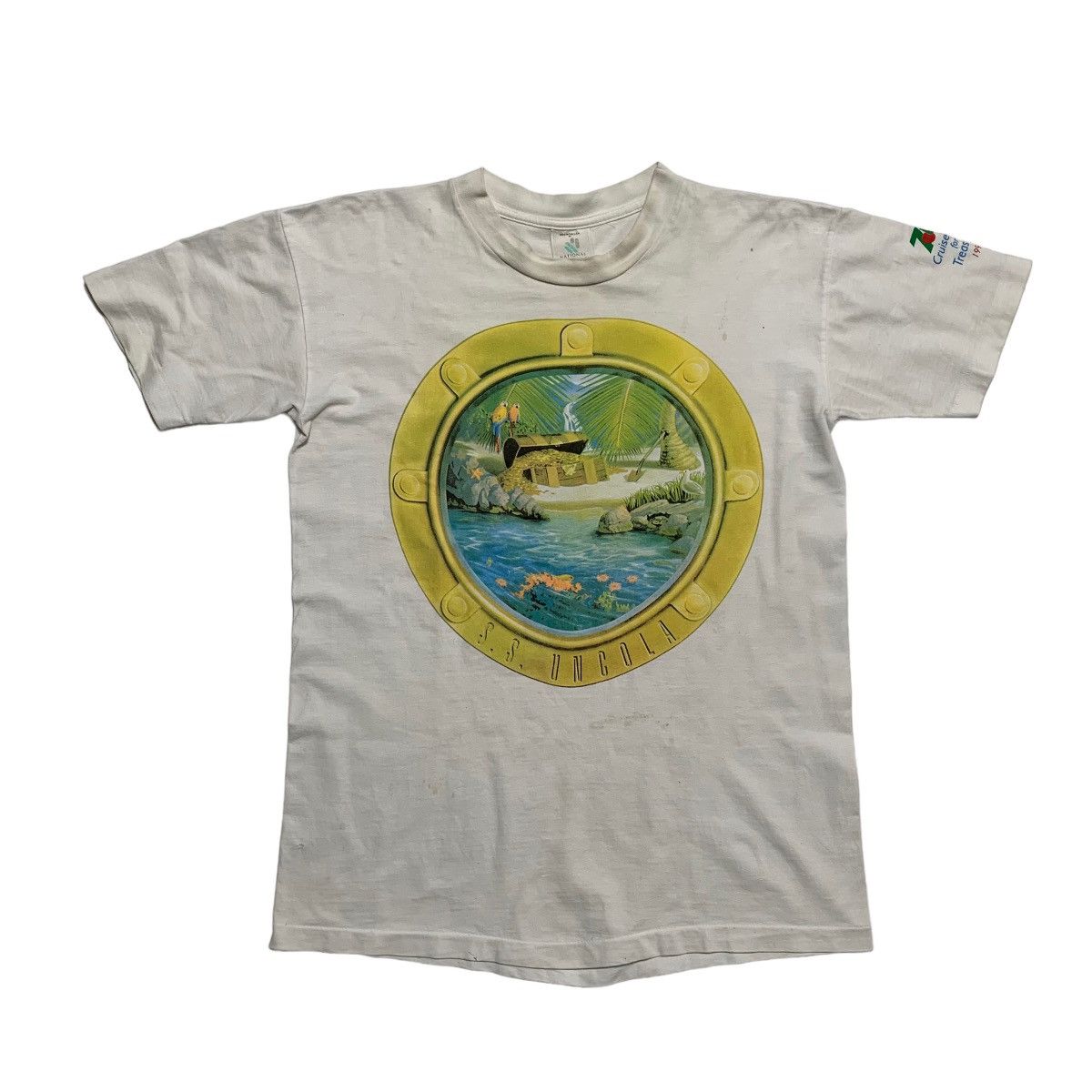 Vintage Vintage 93 National Mills SS Uncola 7up Tee Size US S / EU 44-46 / 1 - 1 Thumbnail