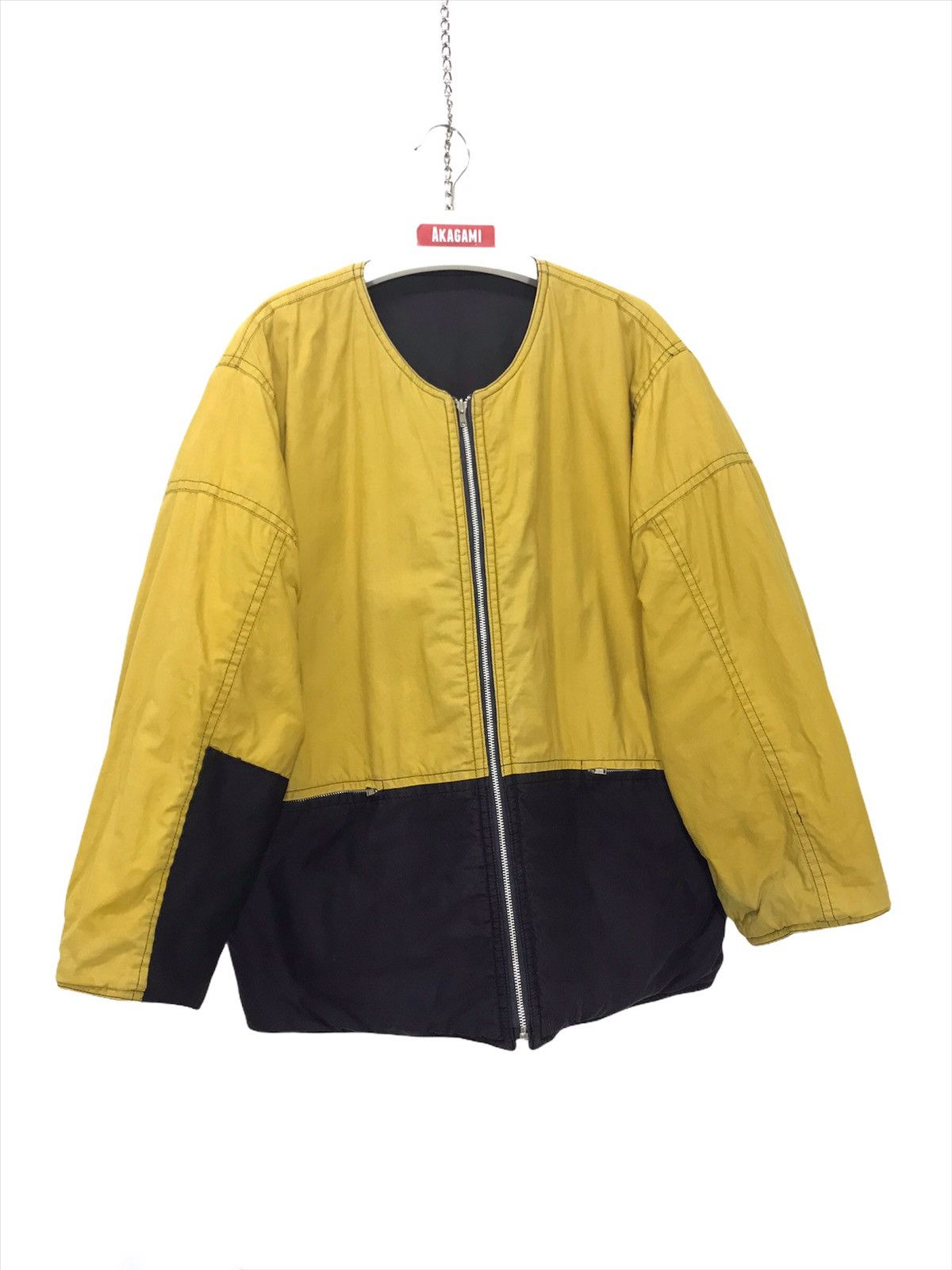 Issey Miyake Vtg 80s Issey Sport Reversible Liner Style Jacket 3🟩1 Size US L / EU 52-54 / 3 - 4 Thumbnail