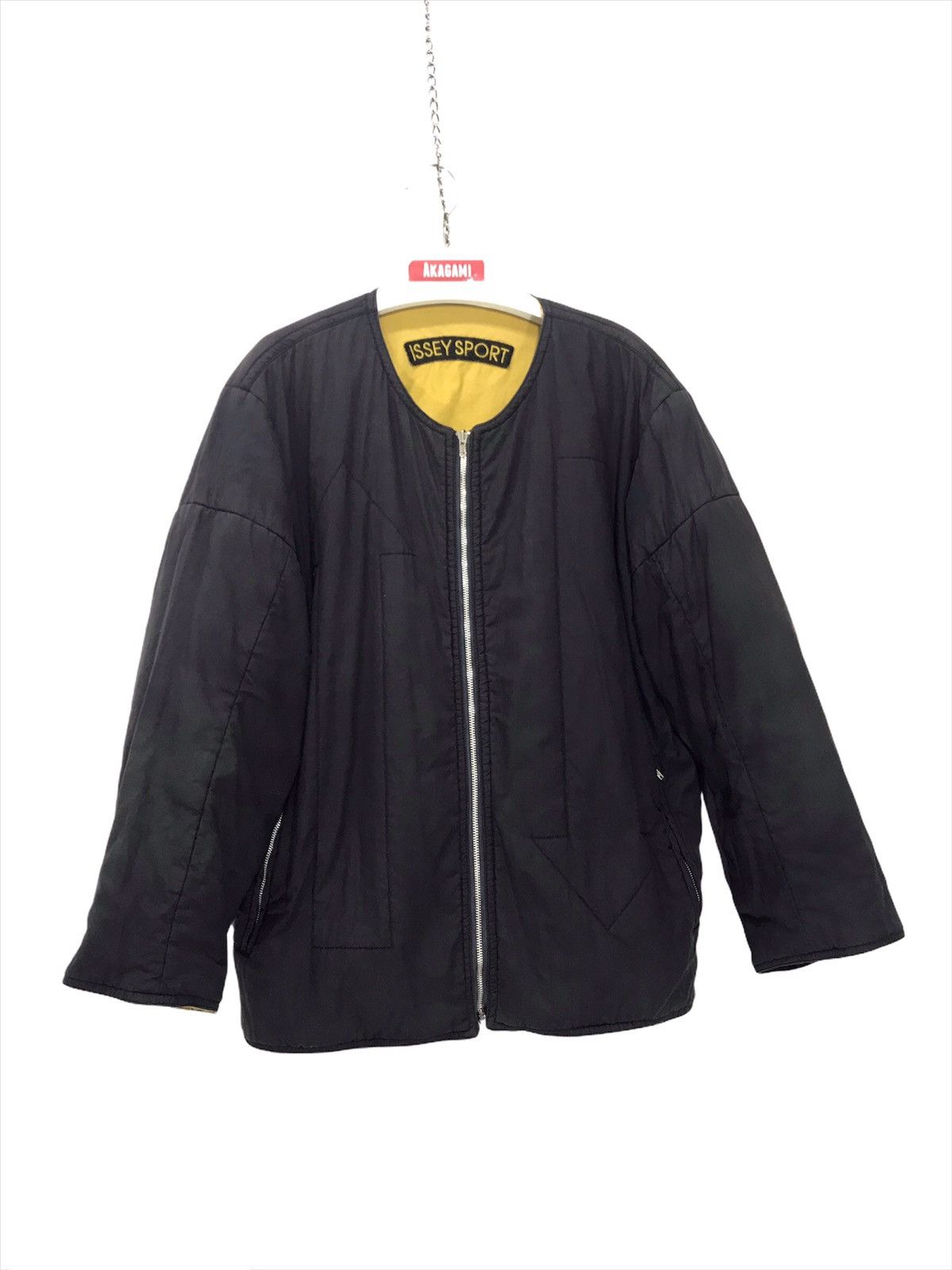 Issey Miyake Vtg 80s Issey Sport Reversible Liner Style Jacket 3🟩1 Size US L / EU 52-54 / 3 - 10 Thumbnail