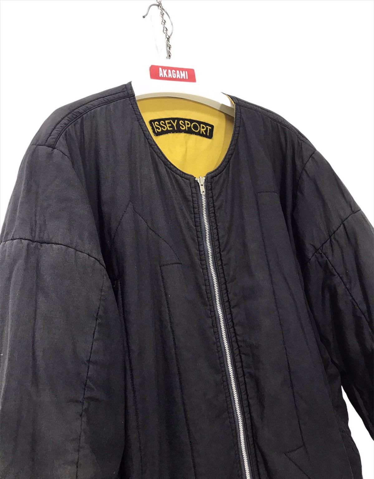 Issey Miyake Vtg 80s Issey Sport Reversible Liner Style Jacket 3🟩1 Size US L / EU 52-54 / 3 - 11 Thumbnail