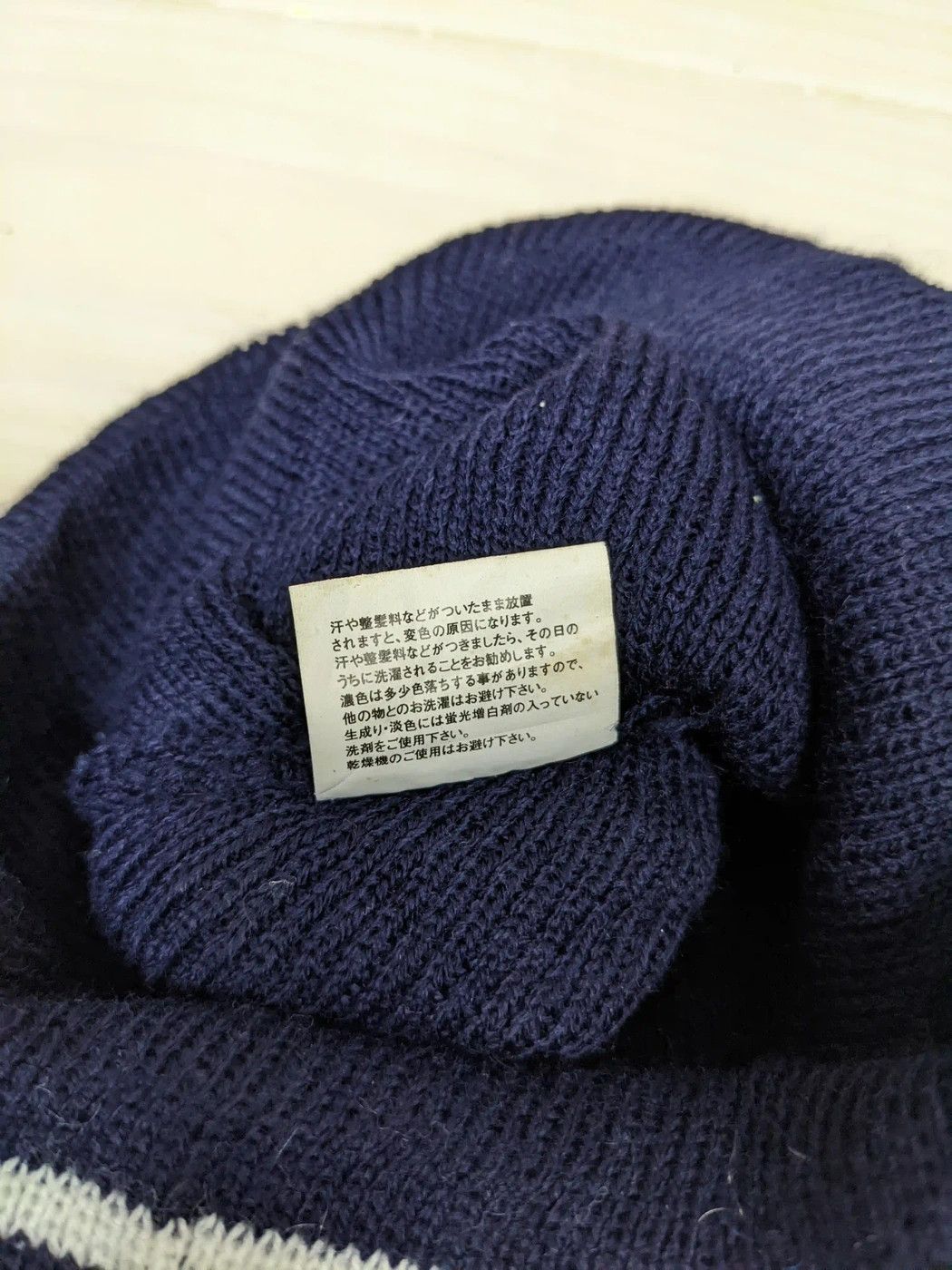 Japanese Brand Vintage Plain Unbranded Beanie Hat Cap Snowcap Size ONE SIZE - 4 Thumbnail