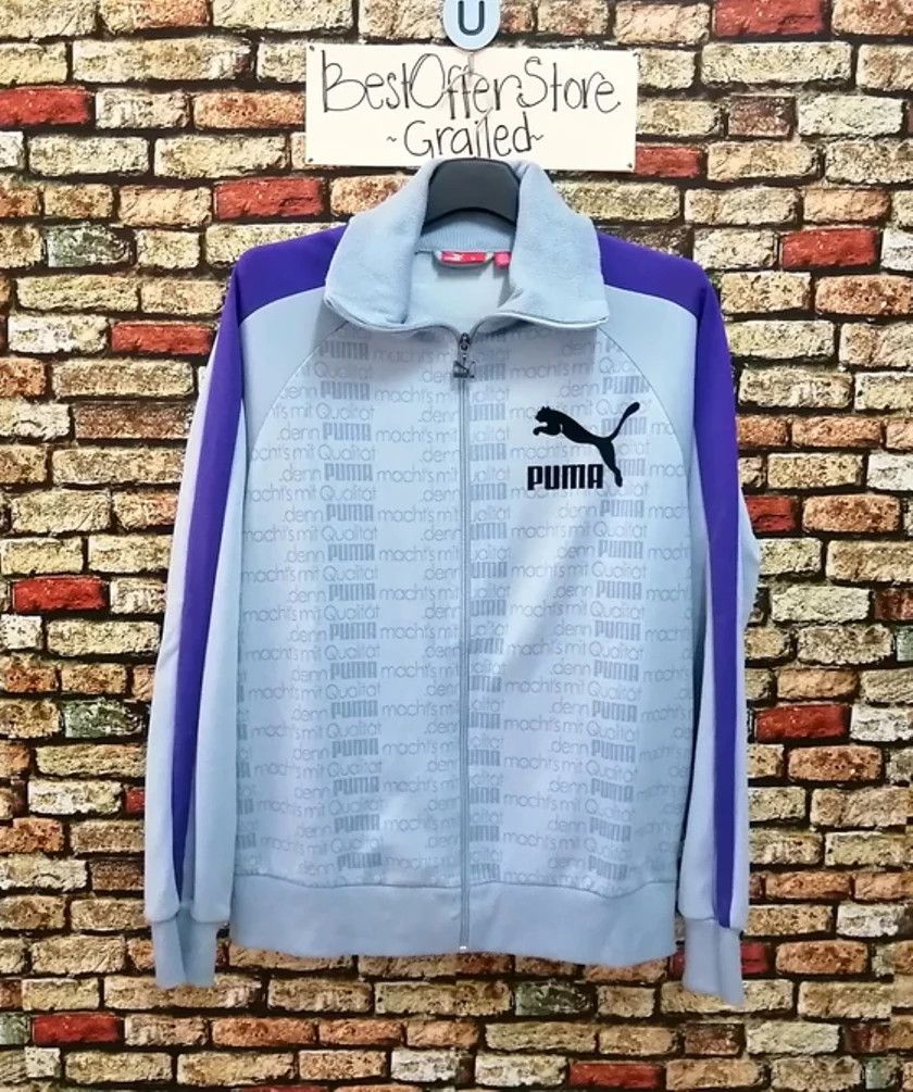 Puma Vintage PUMA Zipper Training Jacket Size US L / EU 52-54 / 3 - 5 Thumbnail