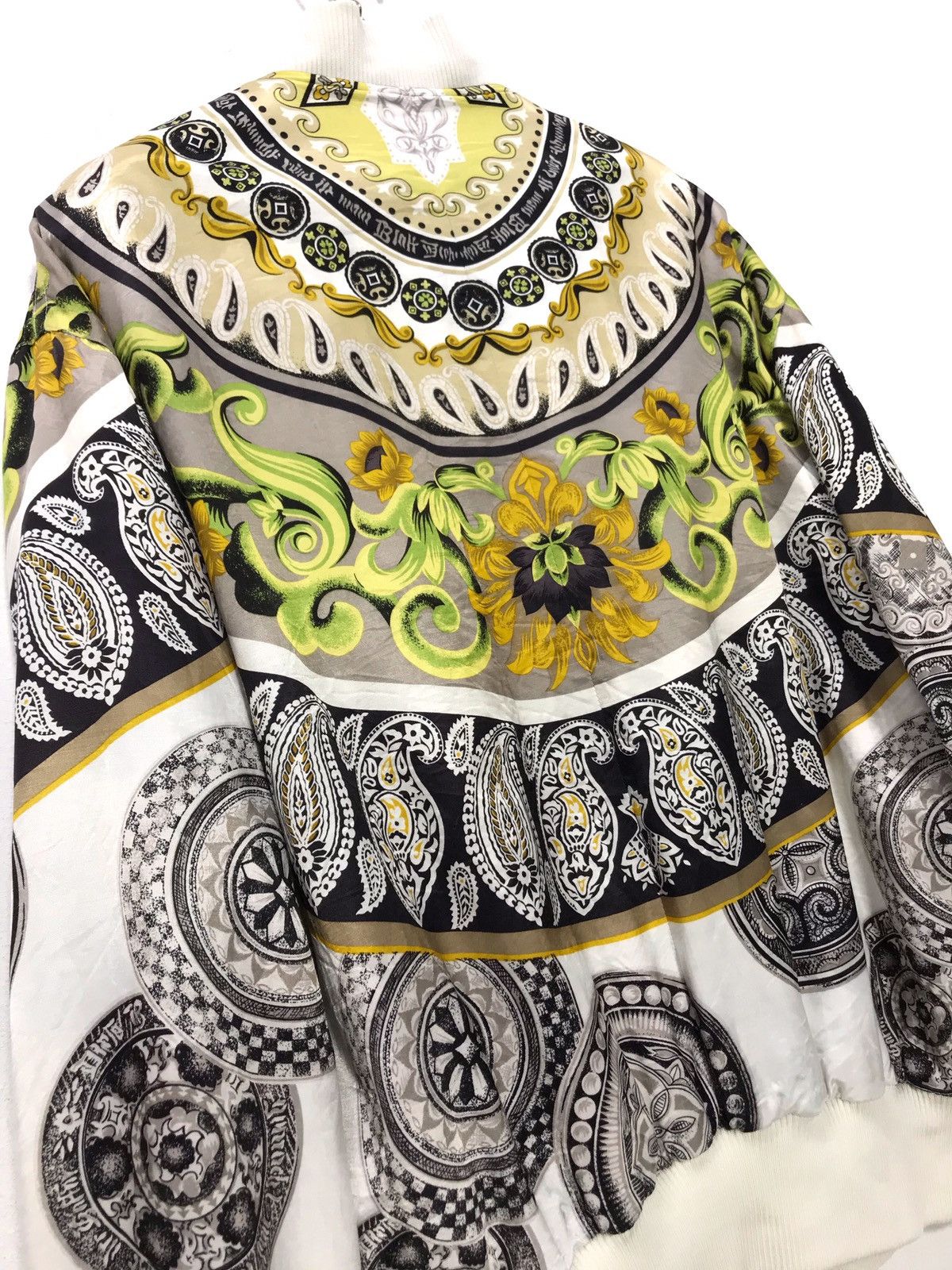 Yoshiyuki Konishi Yoshiyuki Konishi Bomber Satin Jacket Full Paisley 19🟩 Size US L / EU 52-54 / 3 - 6 Thumbnail