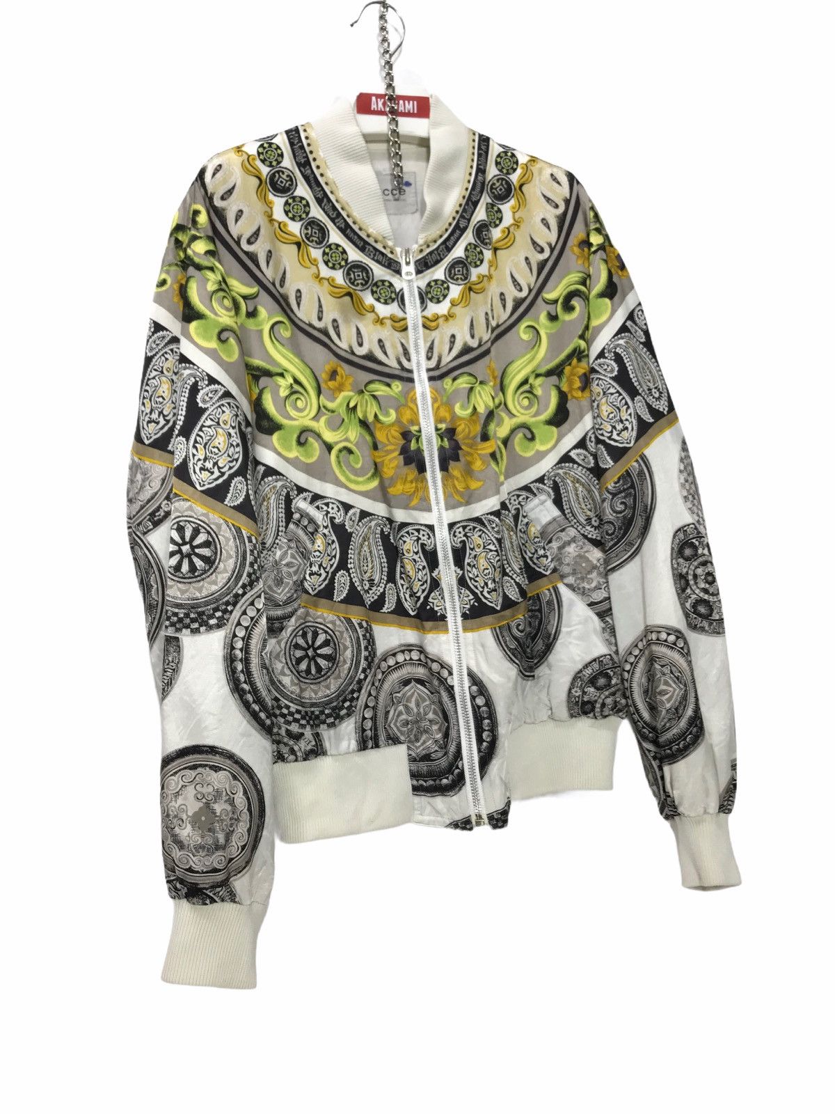 Yoshiyuki Konishi Yoshiyuki Konishi Bomber Satin Jacket Full Paisley 19🟩 Size US L / EU 52-54 / 3 - 2 Thumbnail