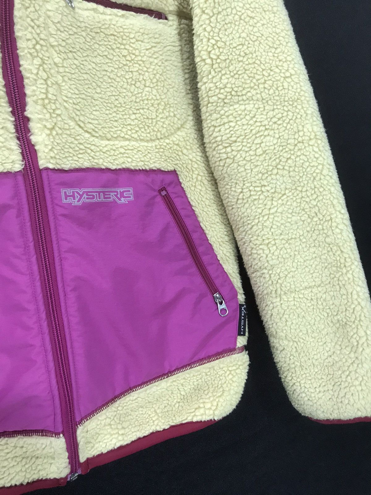 Hysteric Glamour 🎶Hysteric Glamour Deep Pile Fleece Jacket Rare 3🟩 Size US M / EU 48-50 / 2 - 1 Thumbnail