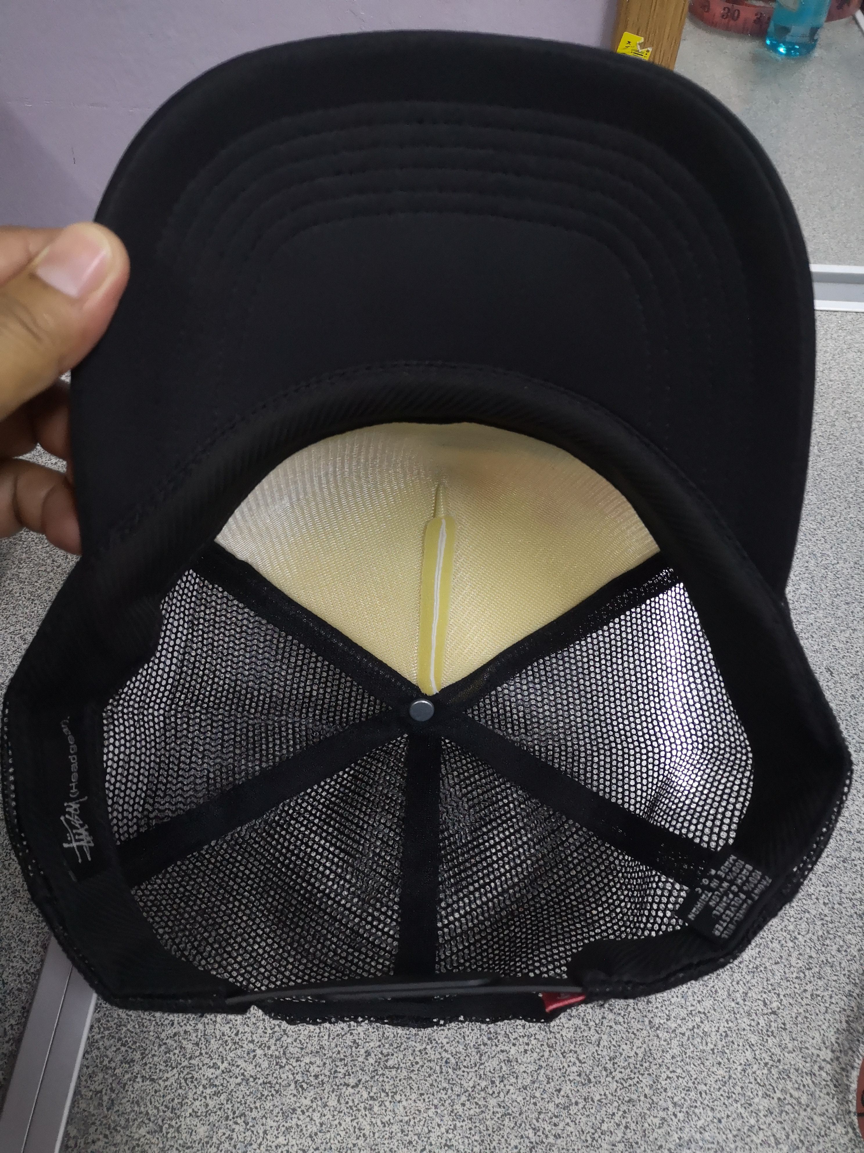 Japanese Brand × Stussy Stussy Block Trucker Hats Size ONE SIZE - 6 Thumbnail